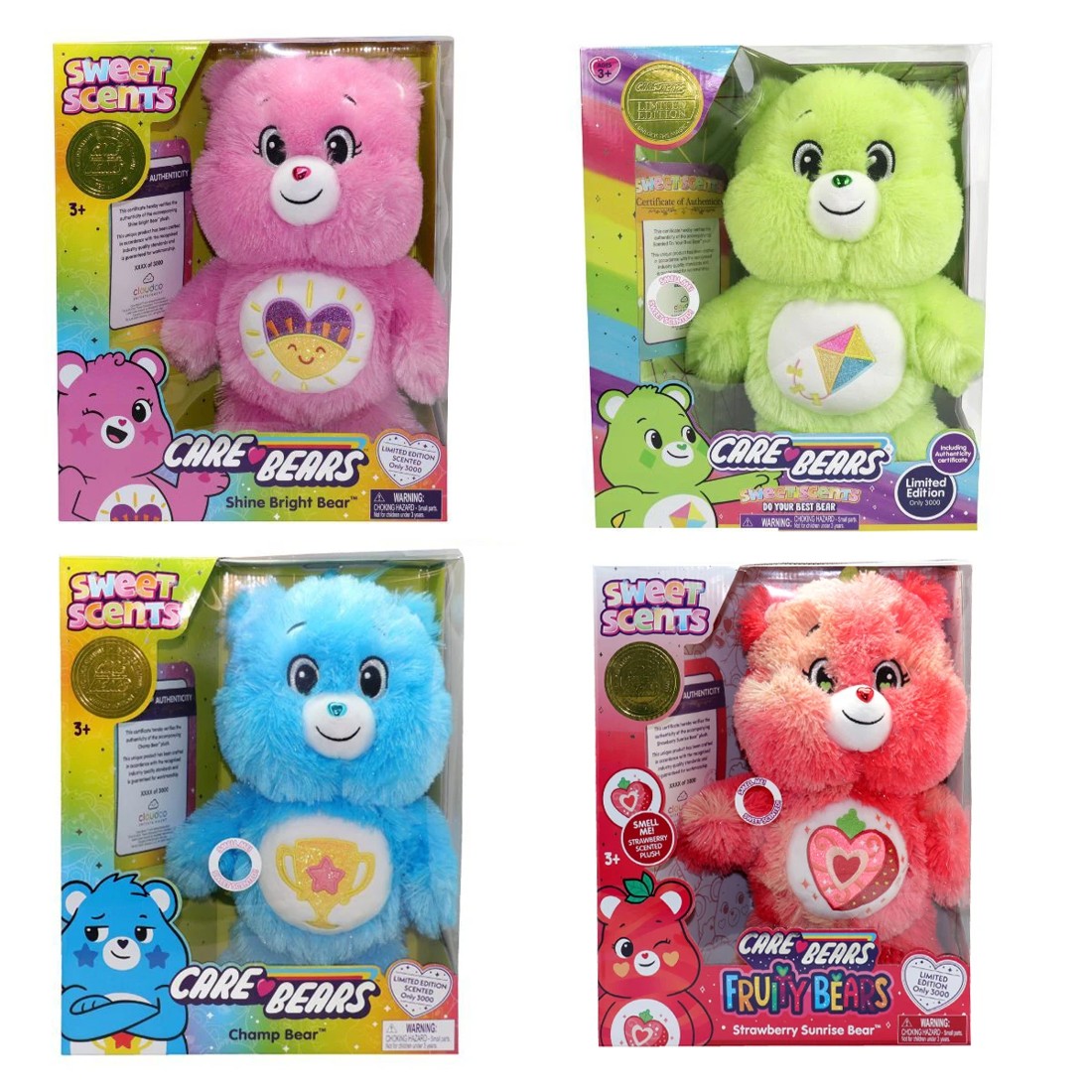 1 Care Bears Limited Edition Sweet Scents Bear - Assorted, 1 of 8