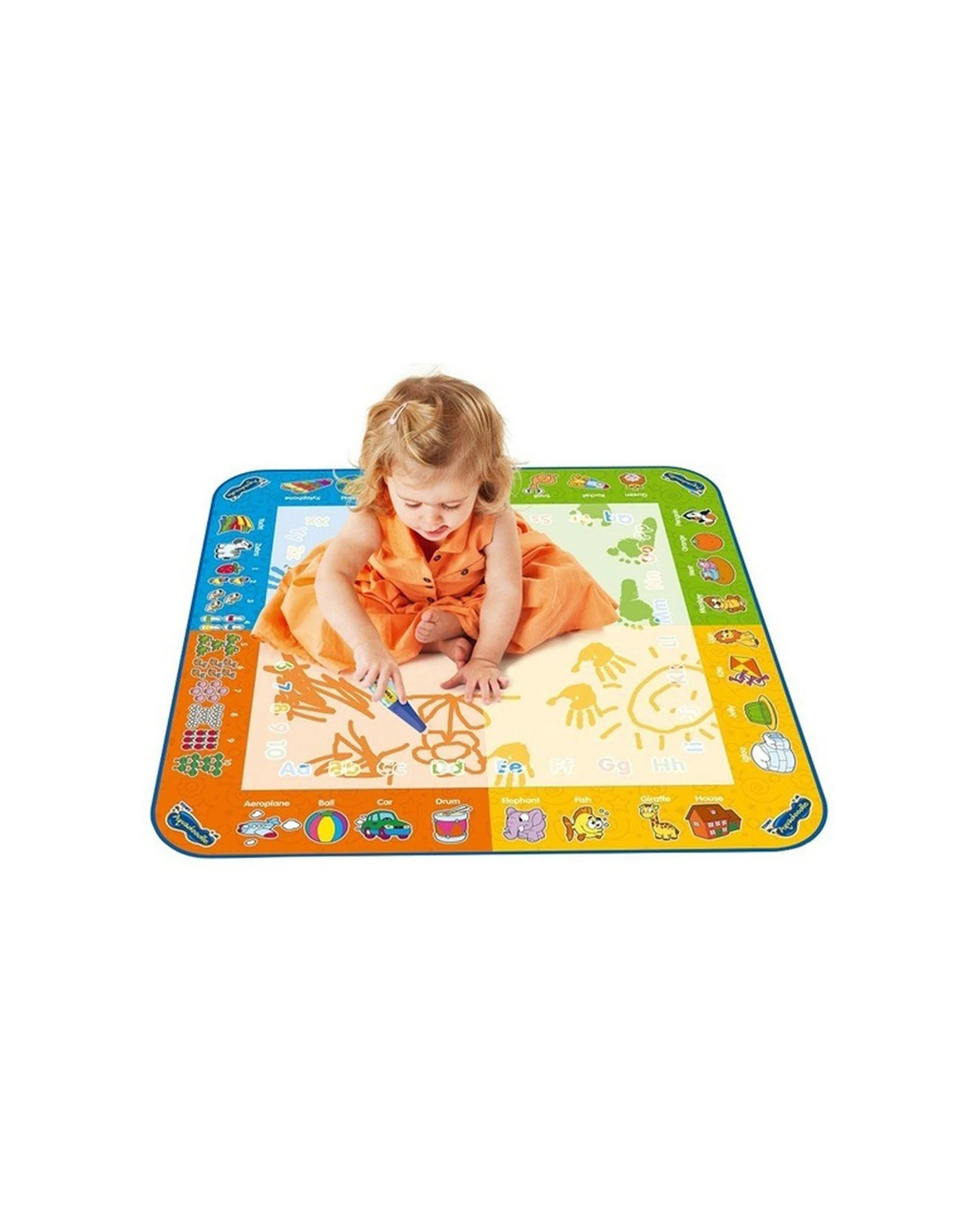 4 Tomy Aquadoodle Water Colour Drawing Playmat Educational Toy For Kids 18 Months Plus - Multi, 4 of 5