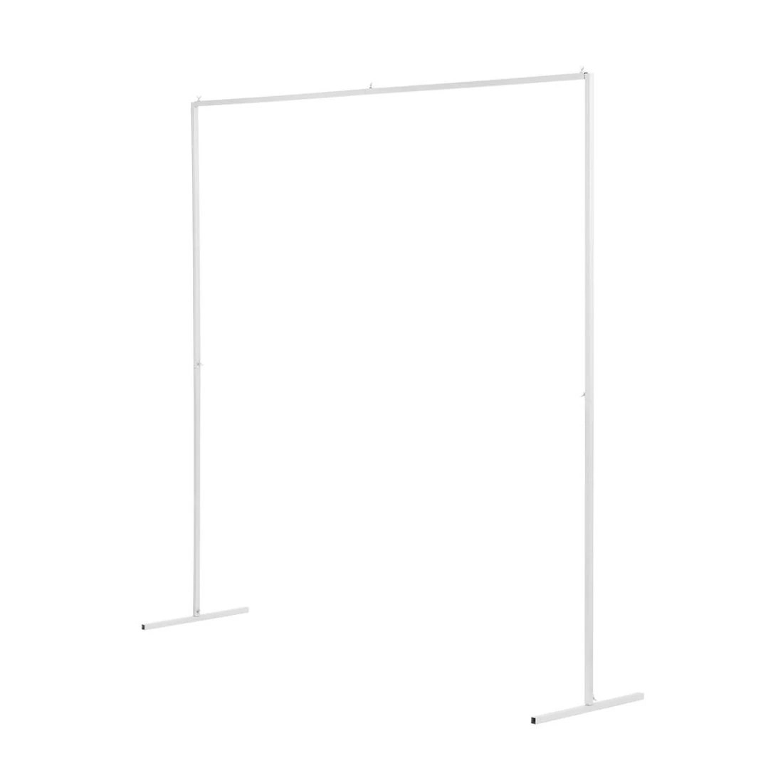 1 2M Backdrop Stand Wedding Background Decoration Party Flower Balloon Display - White, 1 of 4
