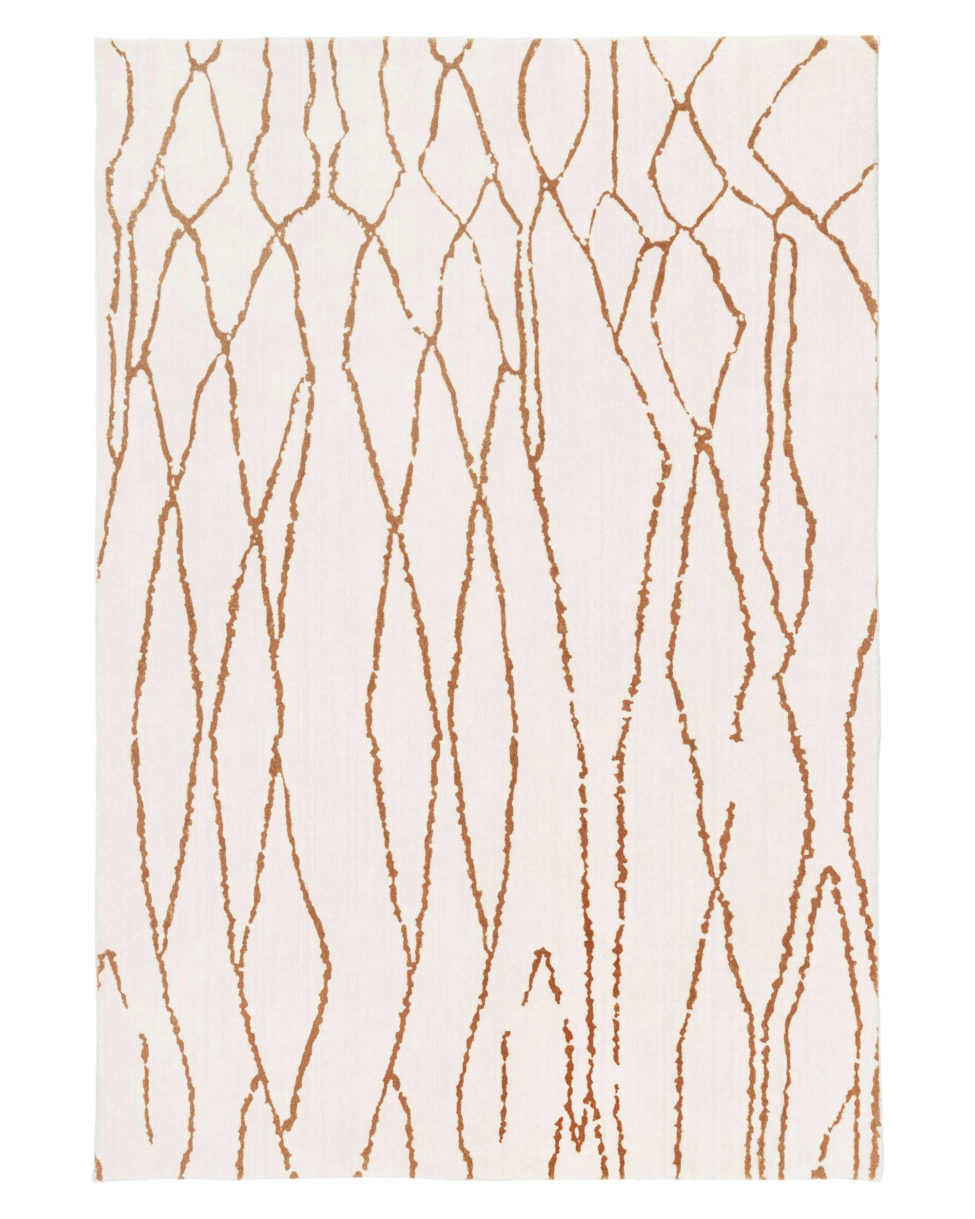 1 Loopsie Etasha Lined Washable Rug-330cm x 240cm - White, 1 of 6