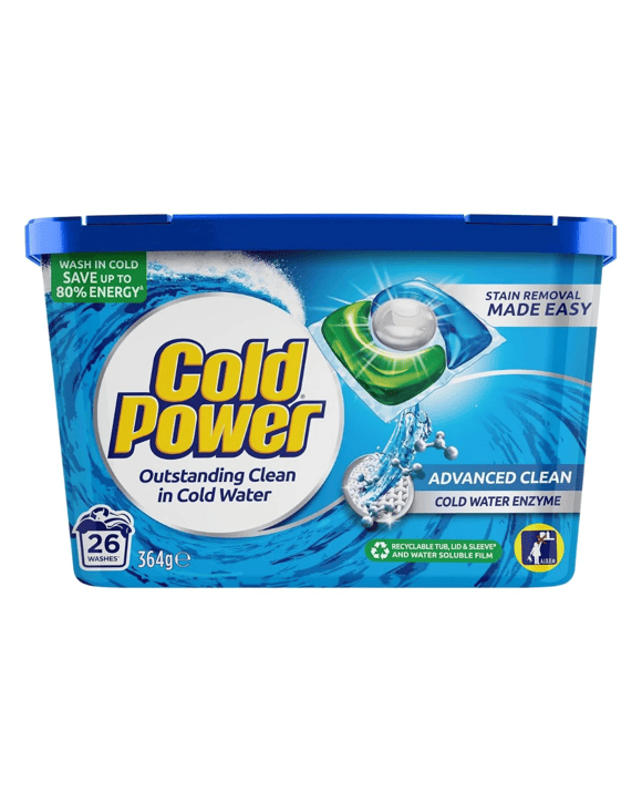 COLD POWER PK26 LAUNDRY CAPSULES ADVANCED