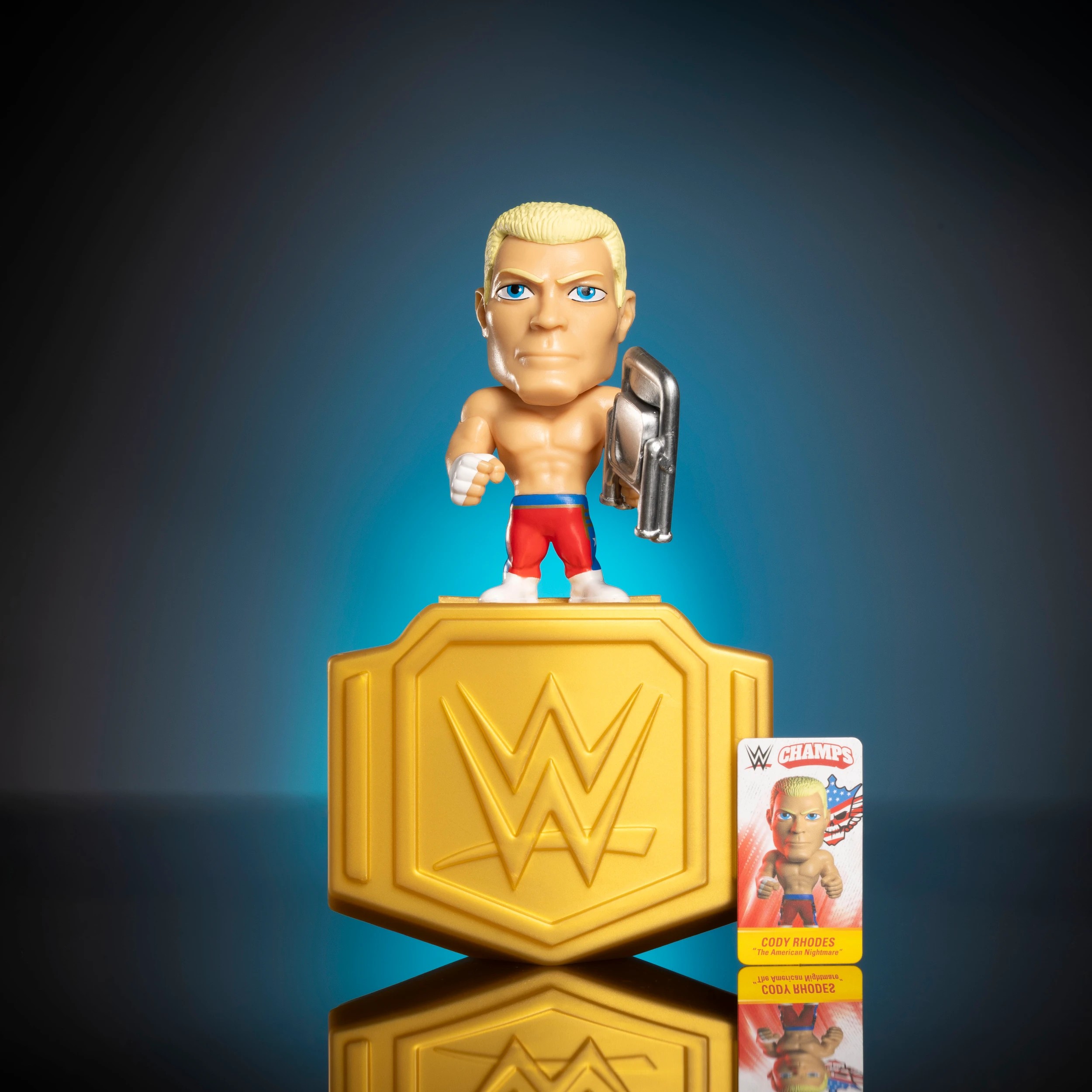 5 WWE Pop N Lock Champs - Assorted, 5 of 10