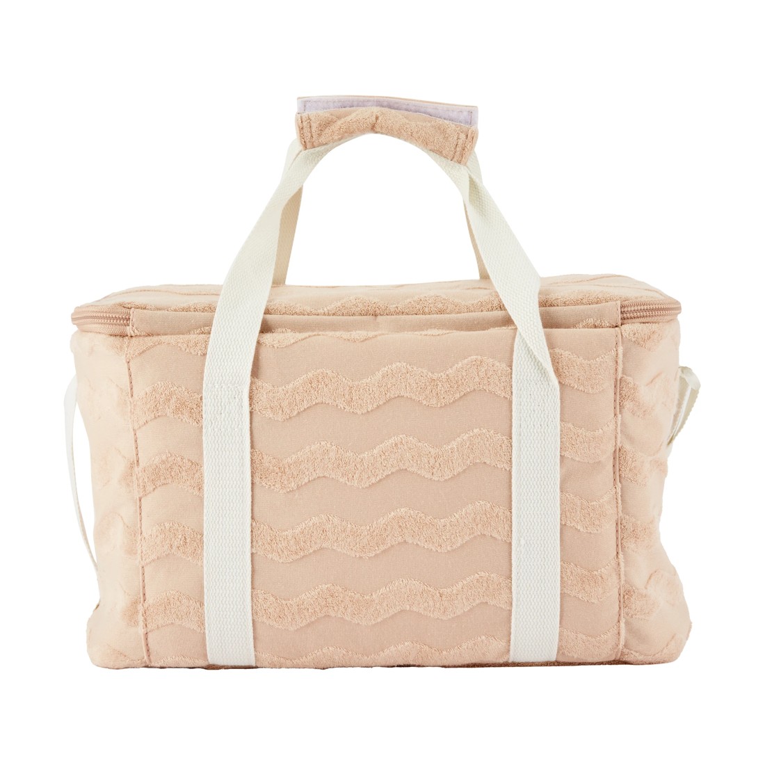 4 Terry Zig Zag Extra Large Insulated Lunch Bag - Pink, 4 of 5