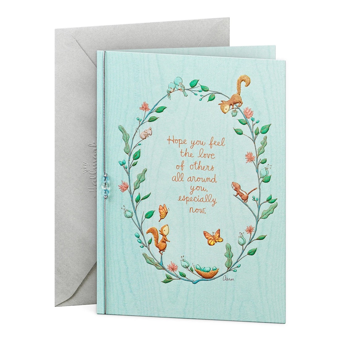 1 Hallmark Sympathy Card - Squirrels, 1 of 3