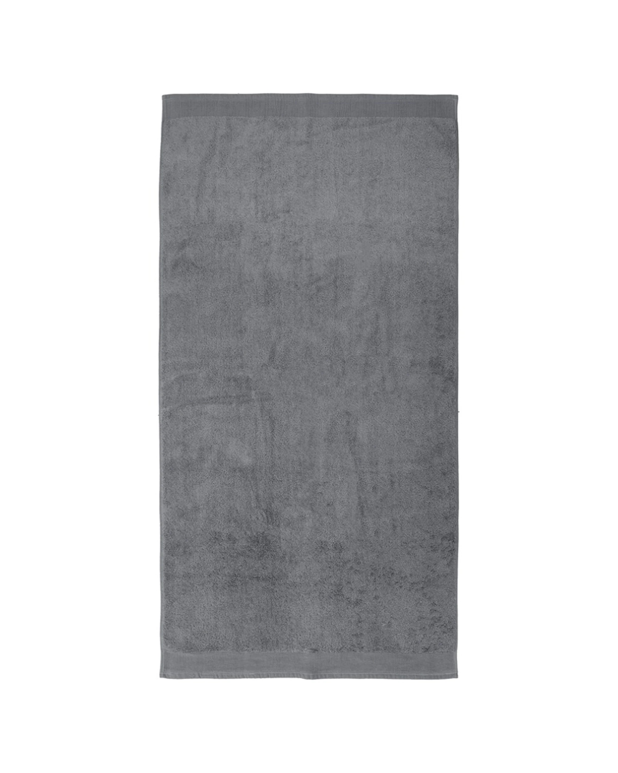 4 Bambury Elvire 600gsm Soft Absorbent Cotton Bath Towel 4PK 68x137cm - Grey, 4 of 4