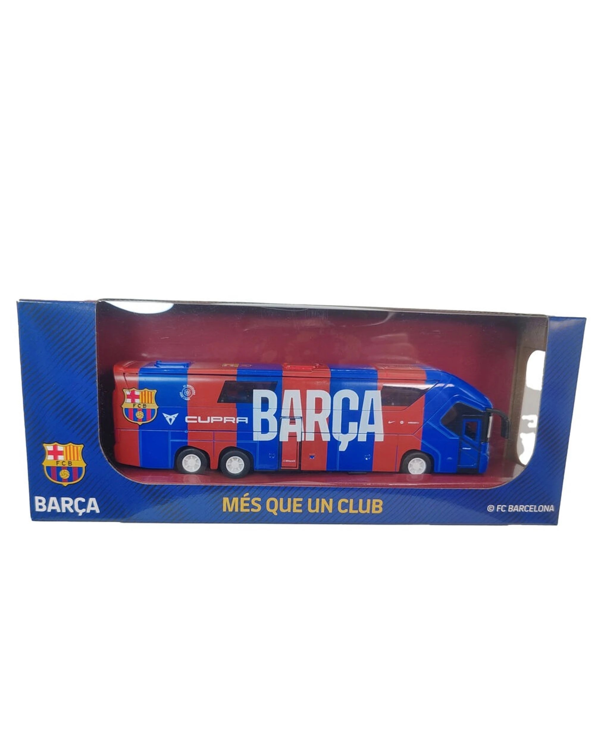 2 Banbo Official Soccer Clubs Miniature Barcelona Team Bus, 2 of 3