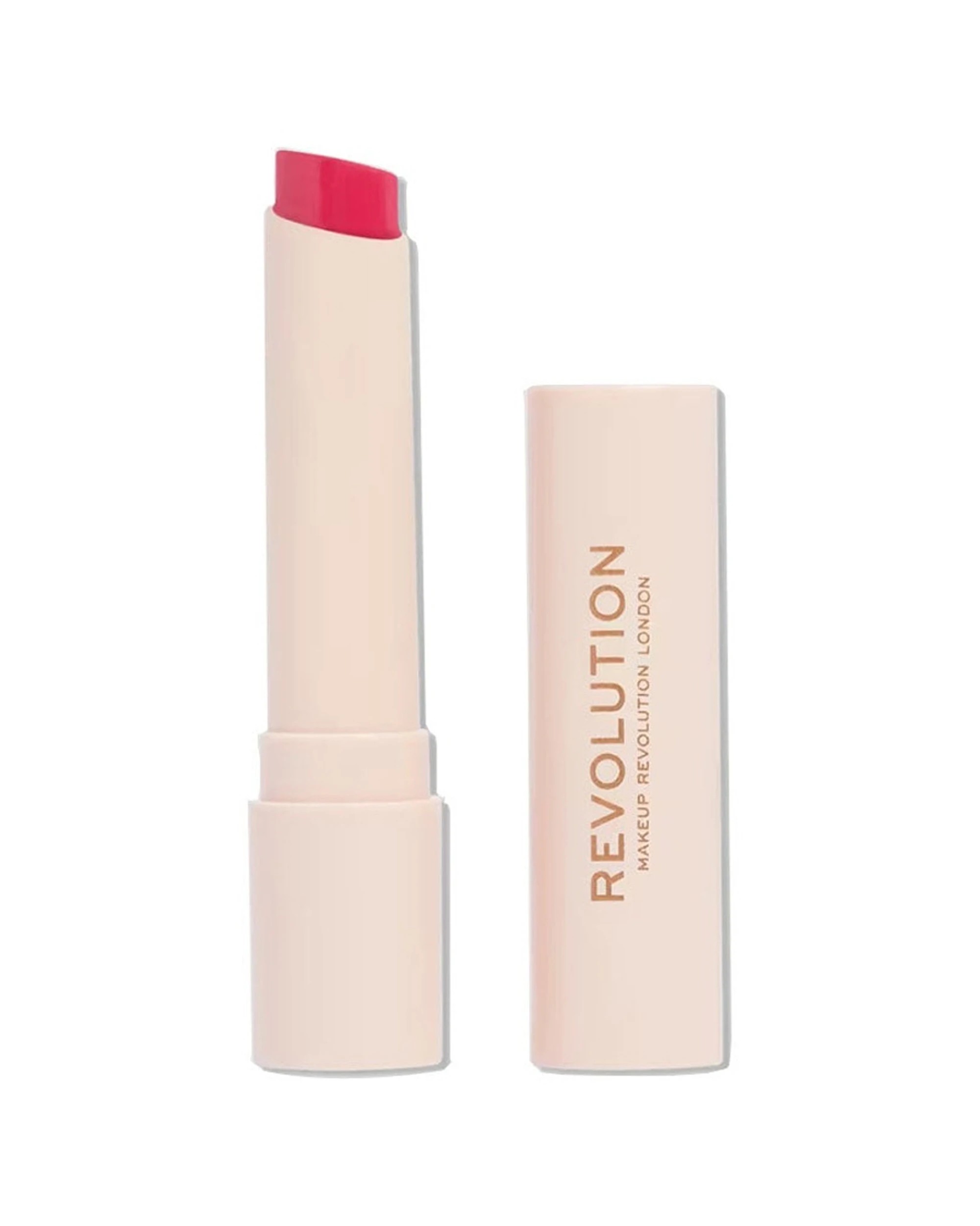 1 Revolution Beauty Pout Lip Balm Fuchsia Shine Hydrating Plumping Gloss, 1 of 1