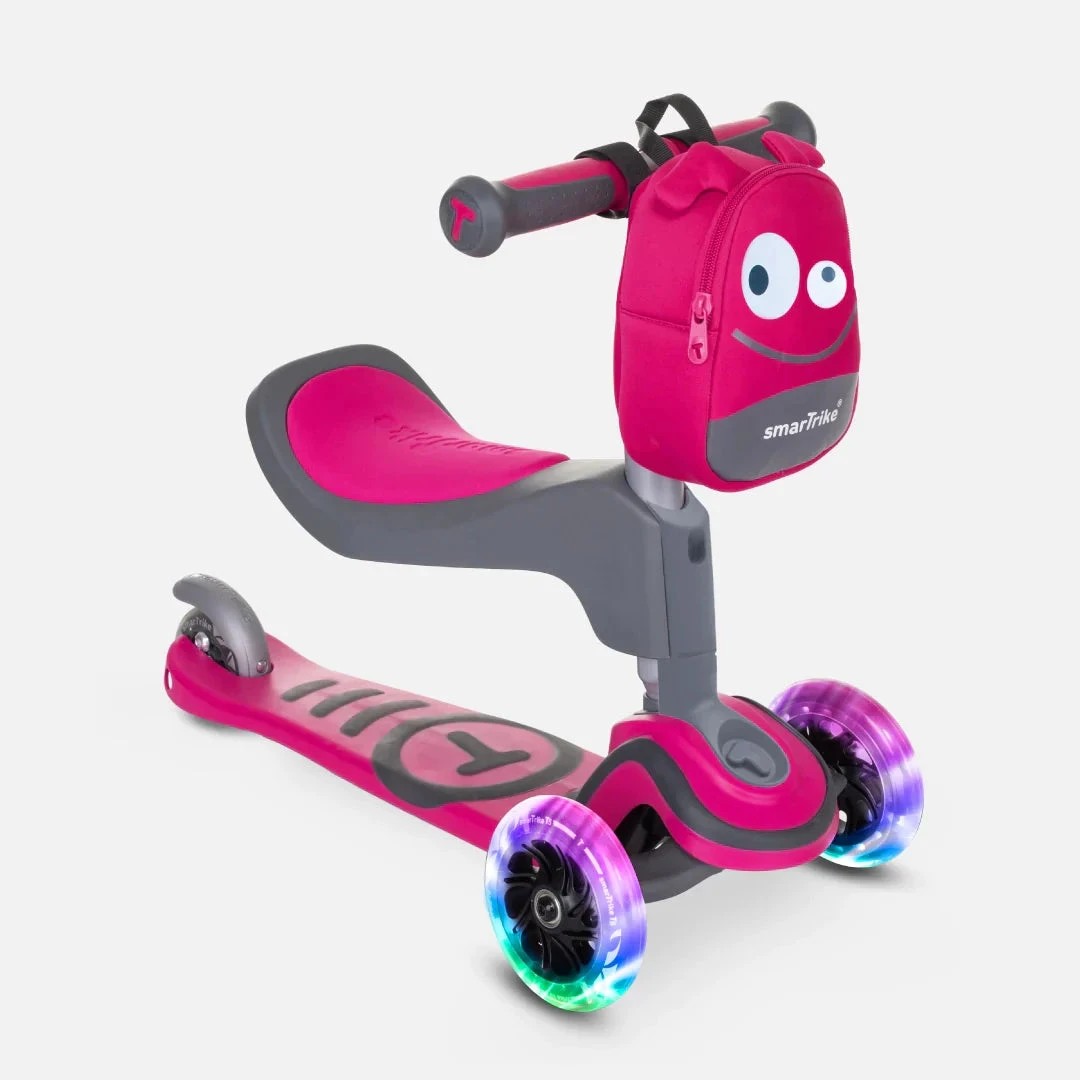 1 Smartrike T1 Toddler Scooter - Pink, 1 of 1