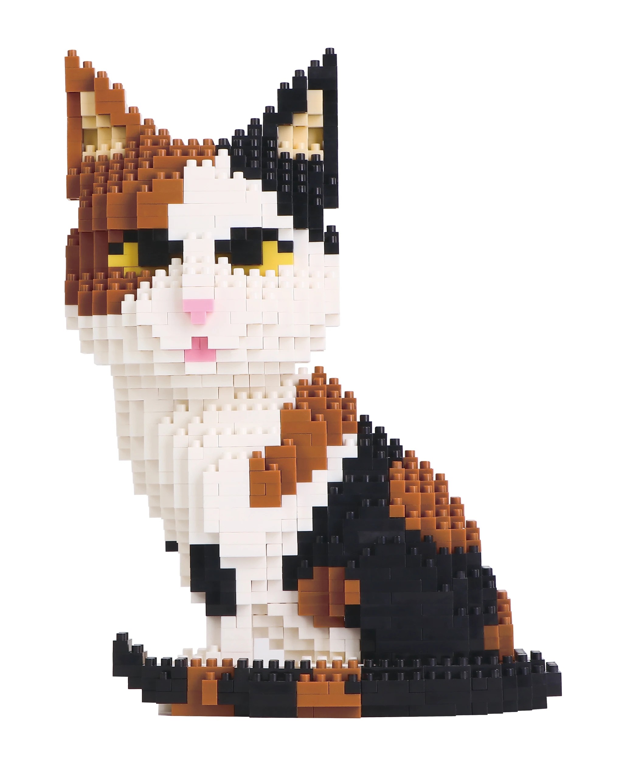 2 1158 Piece Mini Blocks Animal Series: Calico Cat, 2 of 3