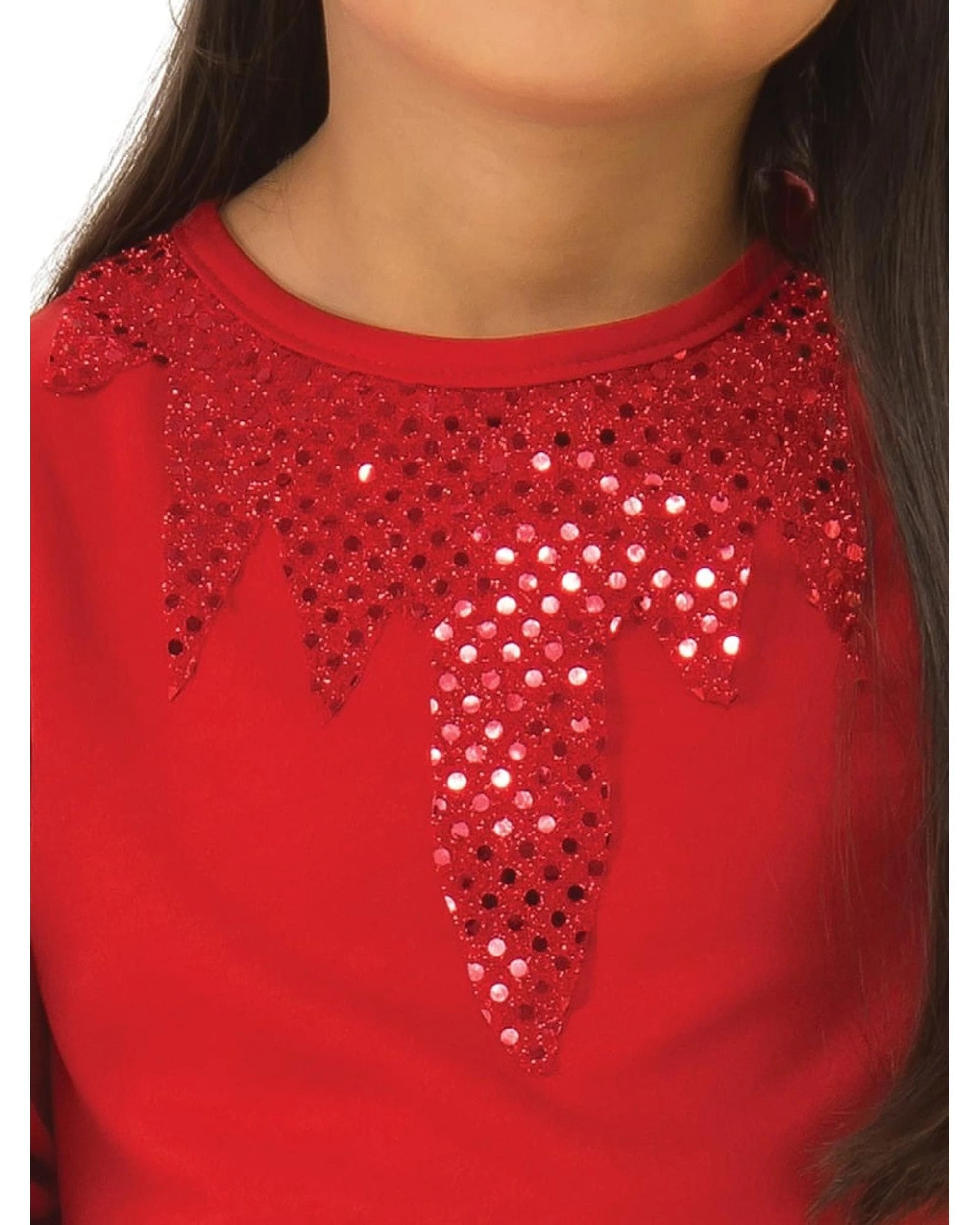 3 Red Devil Girls Child Costume Size S 3-4 Years, 3 of 4