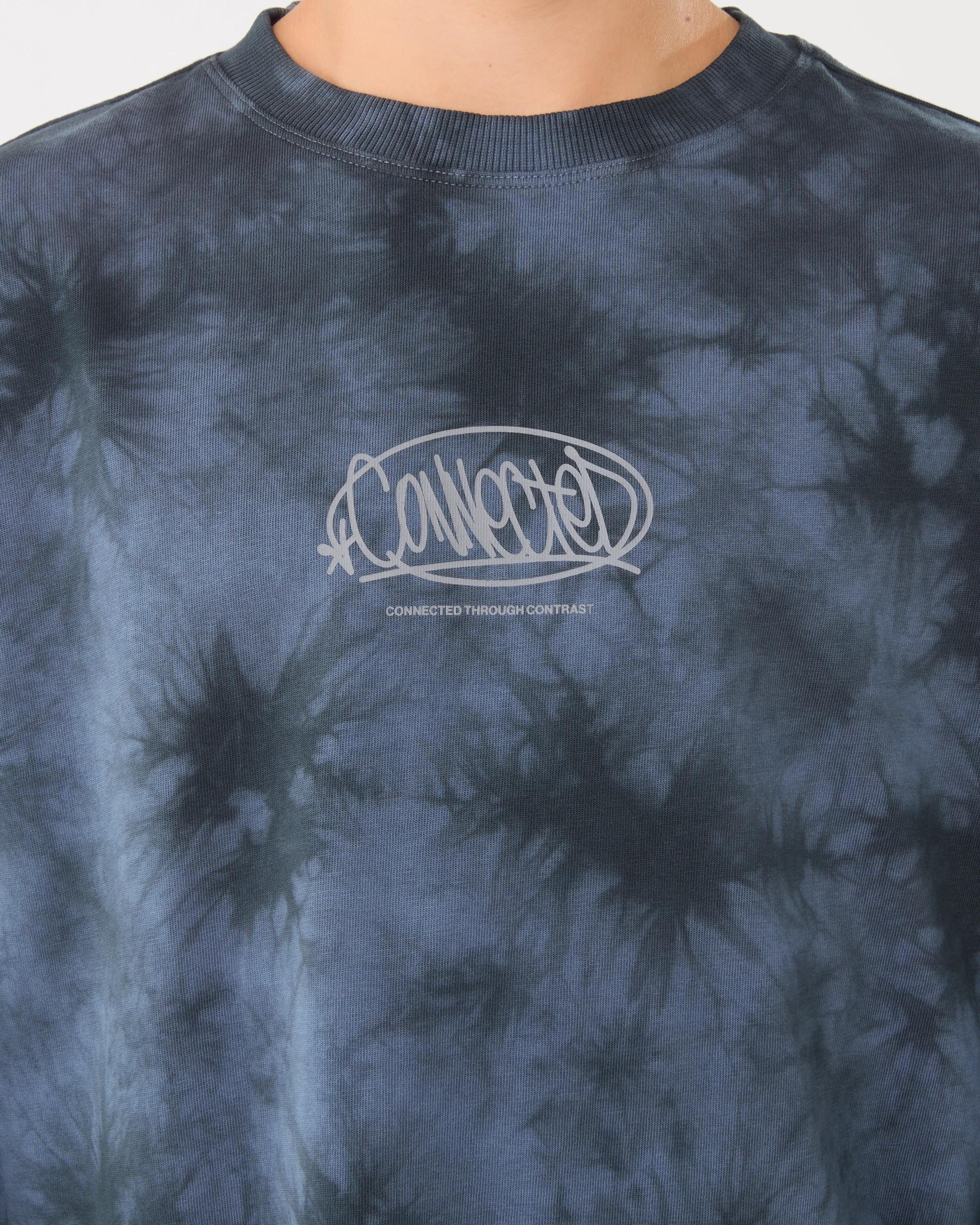 5 Long Sleeve Graphic T-shirt Blu Slogan, 5 of 8