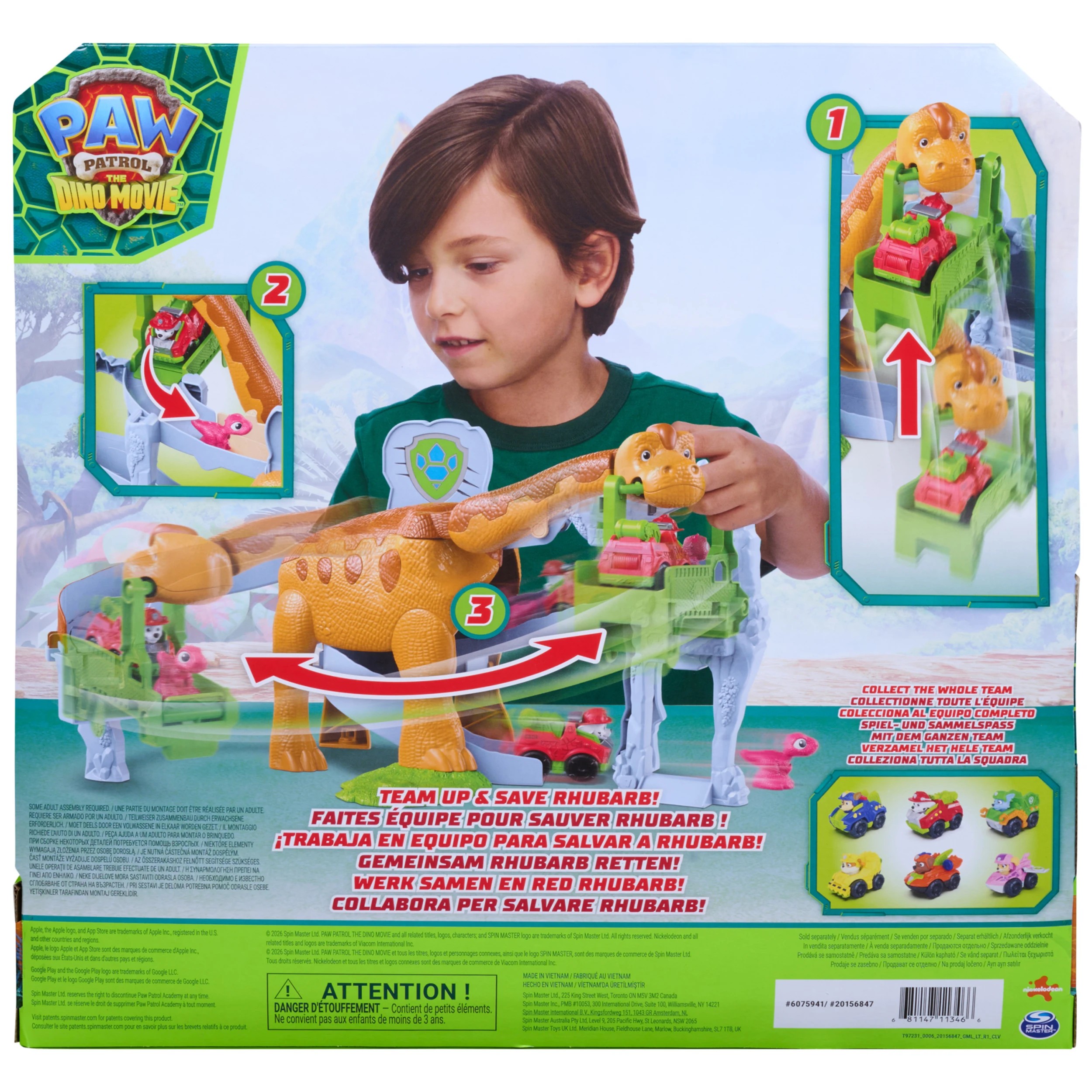 9 PAW Patrol: The Dino Movie Lift &amp; Race Dino Playset, 9 of 9