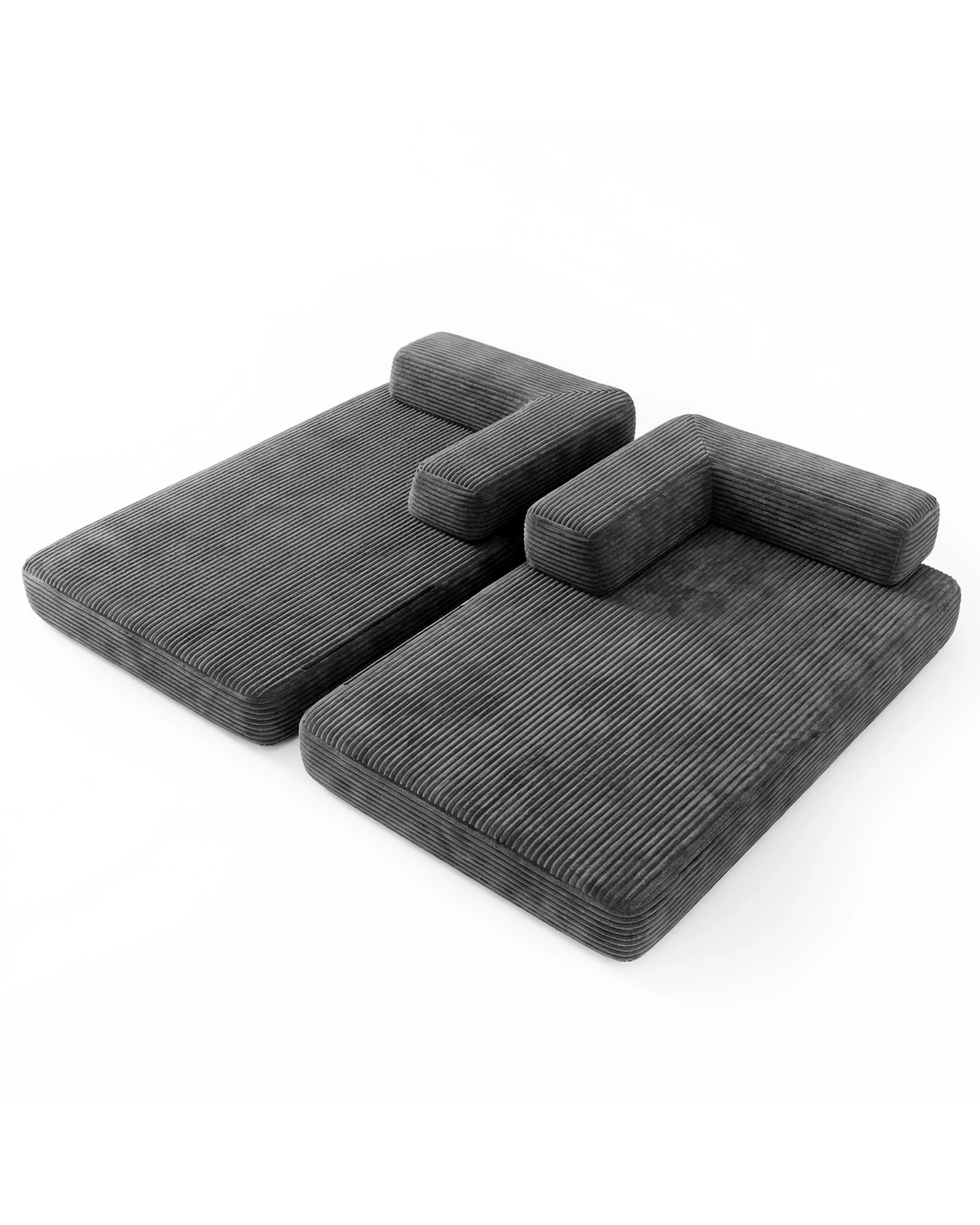 7 Advwin Folding Sofa Bed 5 in 1 Convertible Floor Loveseat, 7 of 7