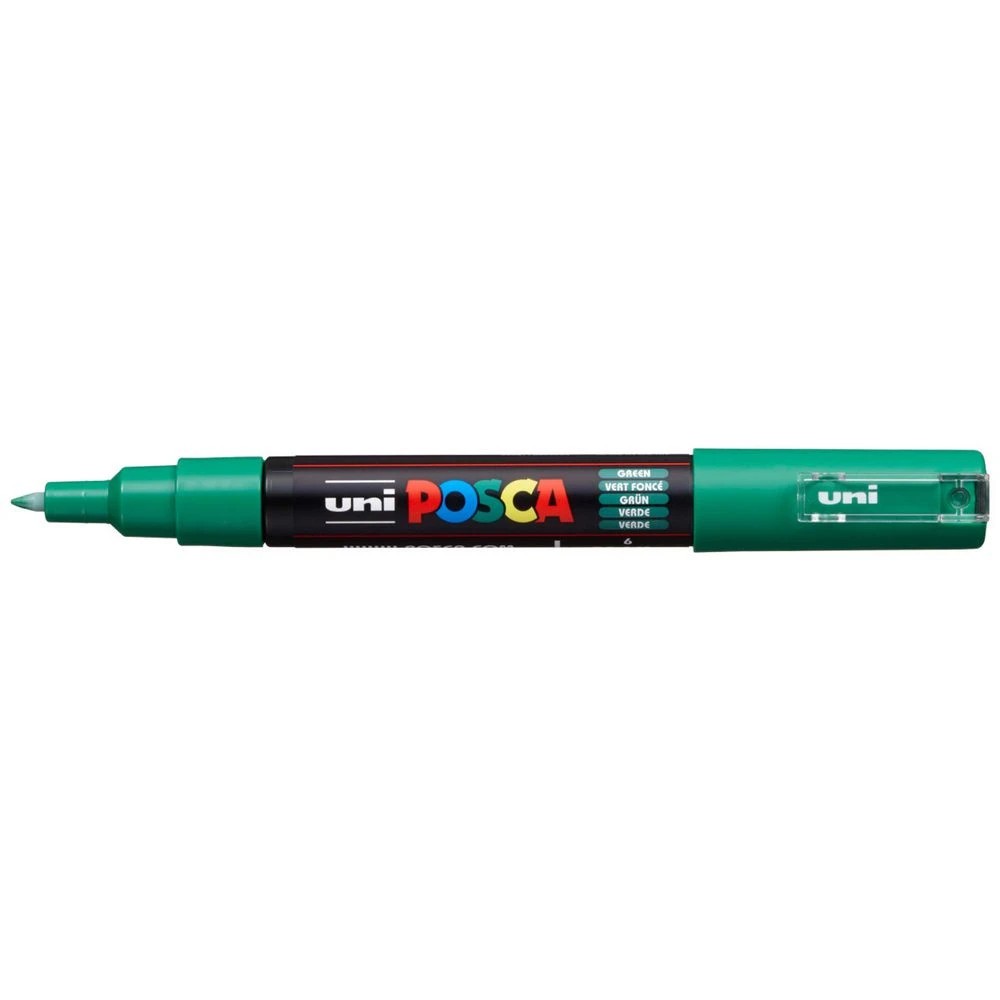 1 POSCA PC 1M Paint Marker Green, 1 of 6