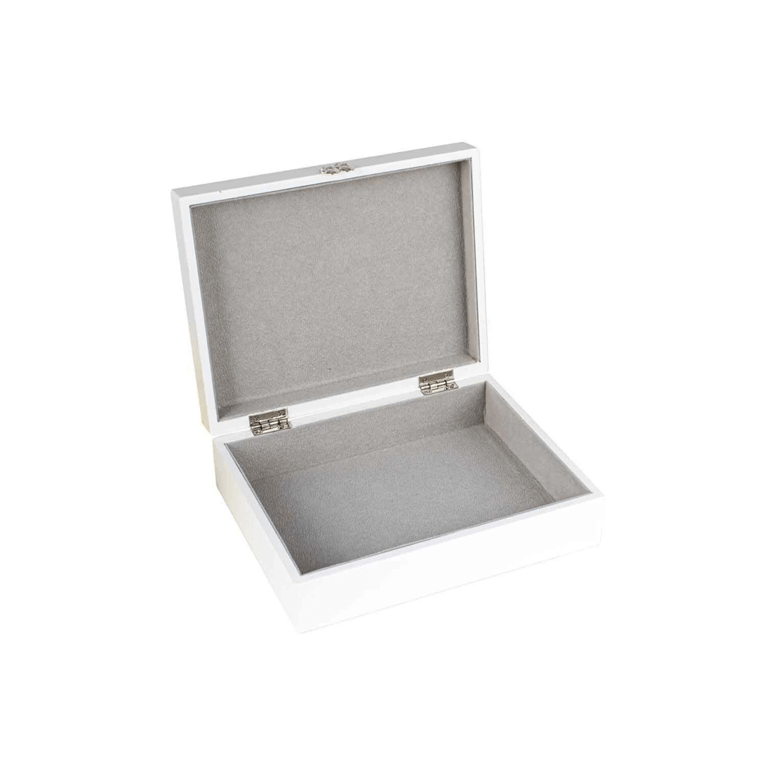 2 Lmd Baby Keepsake Box 17x22x7cm Protective Display Gift Set - Cardboard Box
 - Silver, 2 of 4