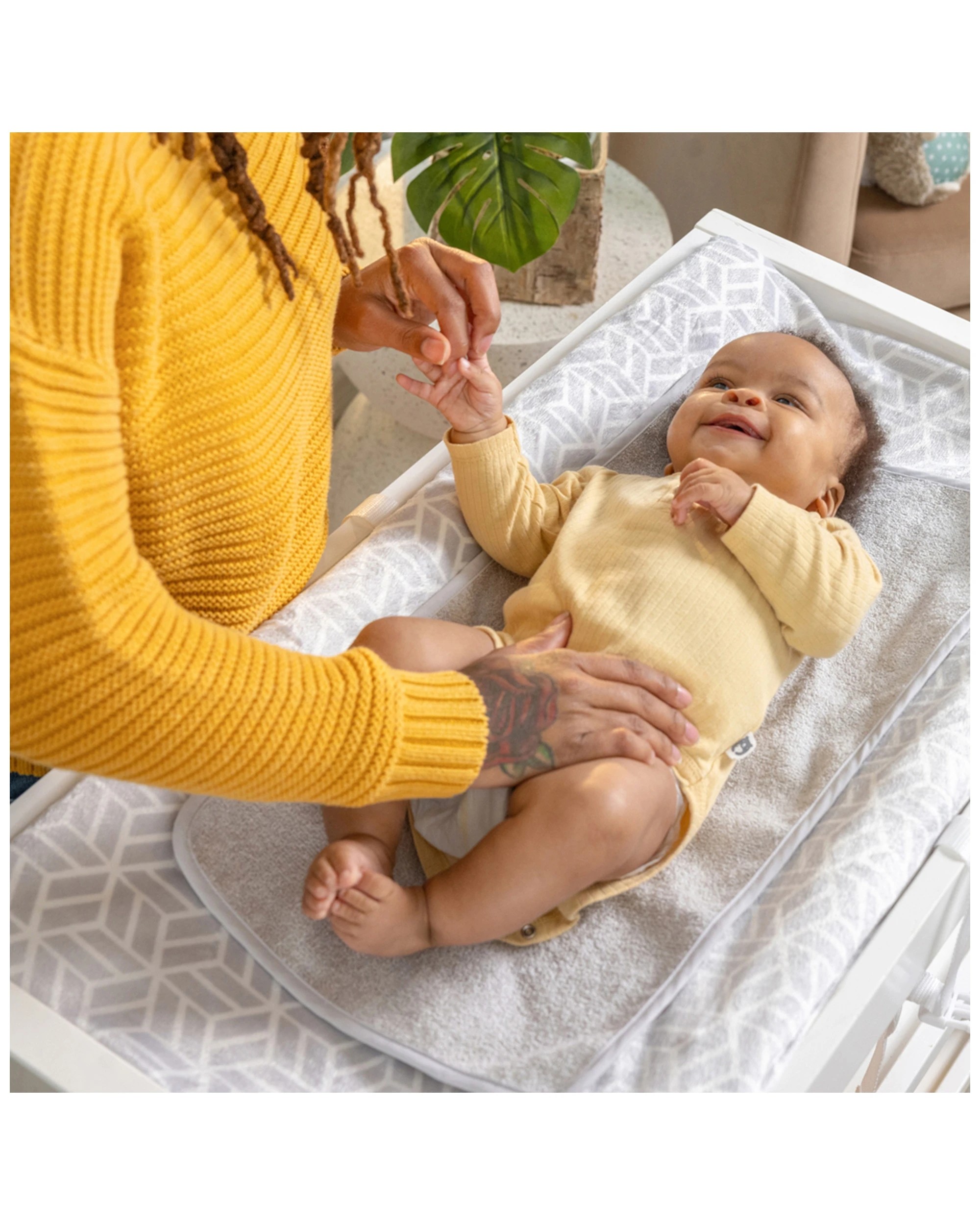 2 Ingenuity Summer By Ingenuity Baby Changing Essentials Pad Kit 3 Piece 0m - Grey, 2 of 6