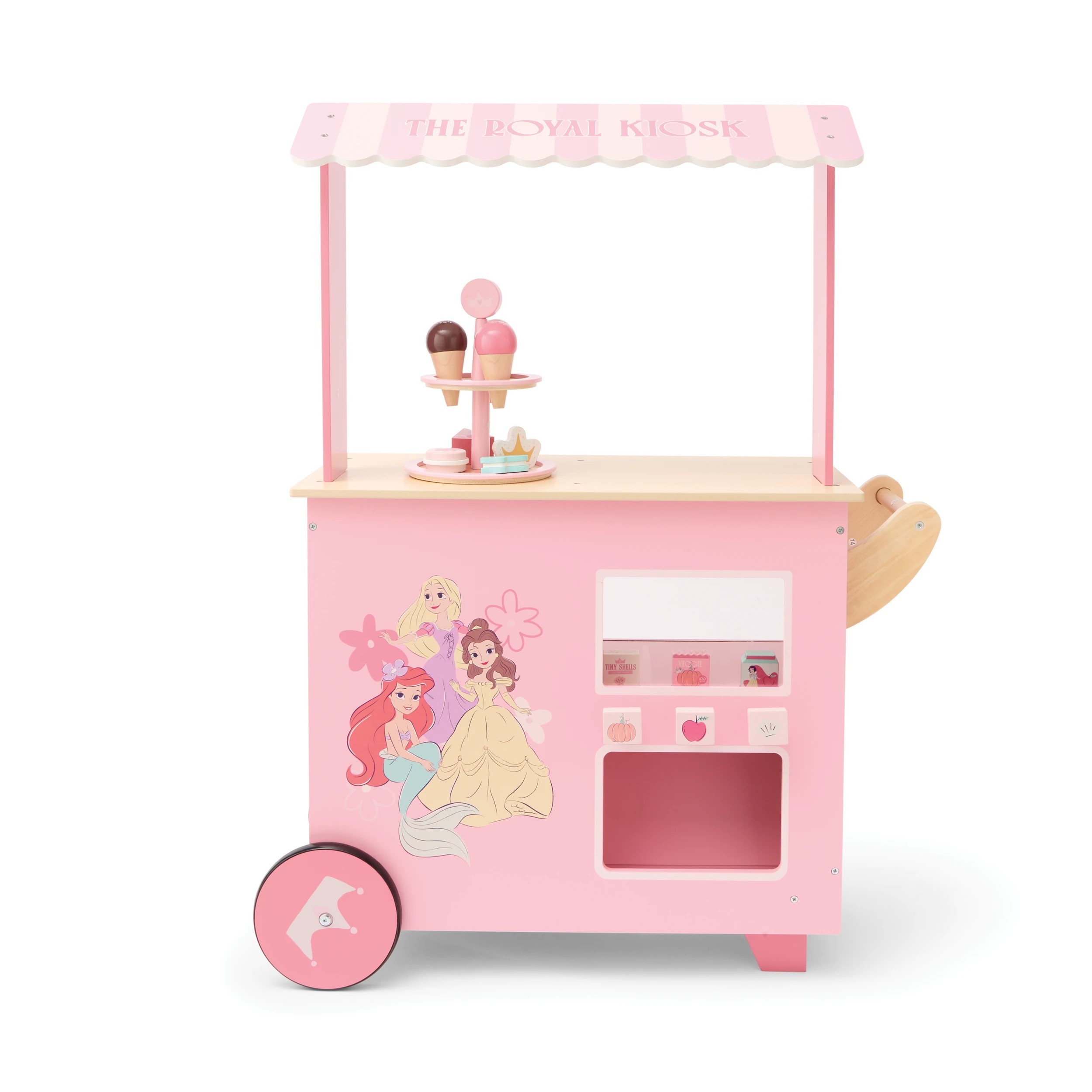 4 Disney Princess Wooden Ice Cream Vending Cart, 4 of 10