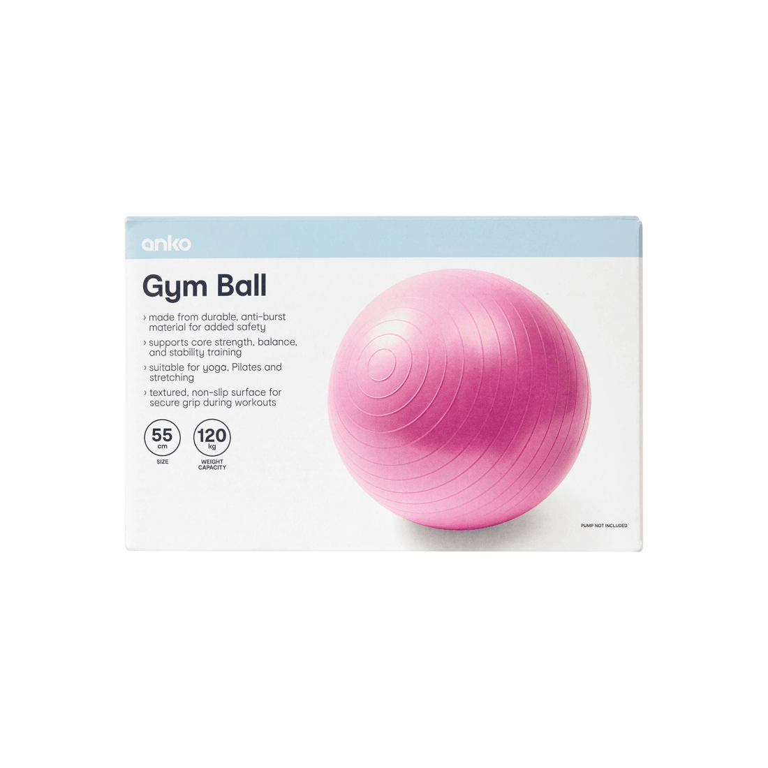 6 55cm Gym Ball, 6 of 6