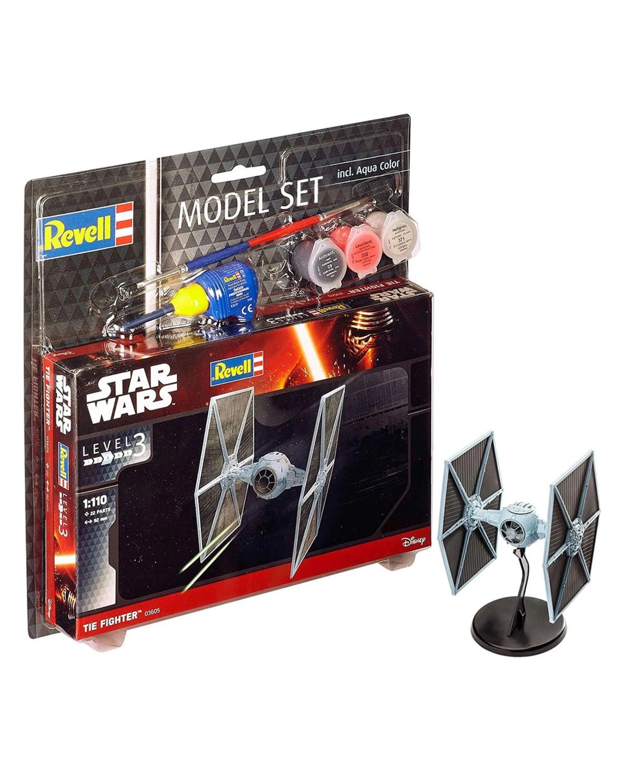 1 Revell Star Wars TIE Fighter 1:110 Model Set, 1 of 1