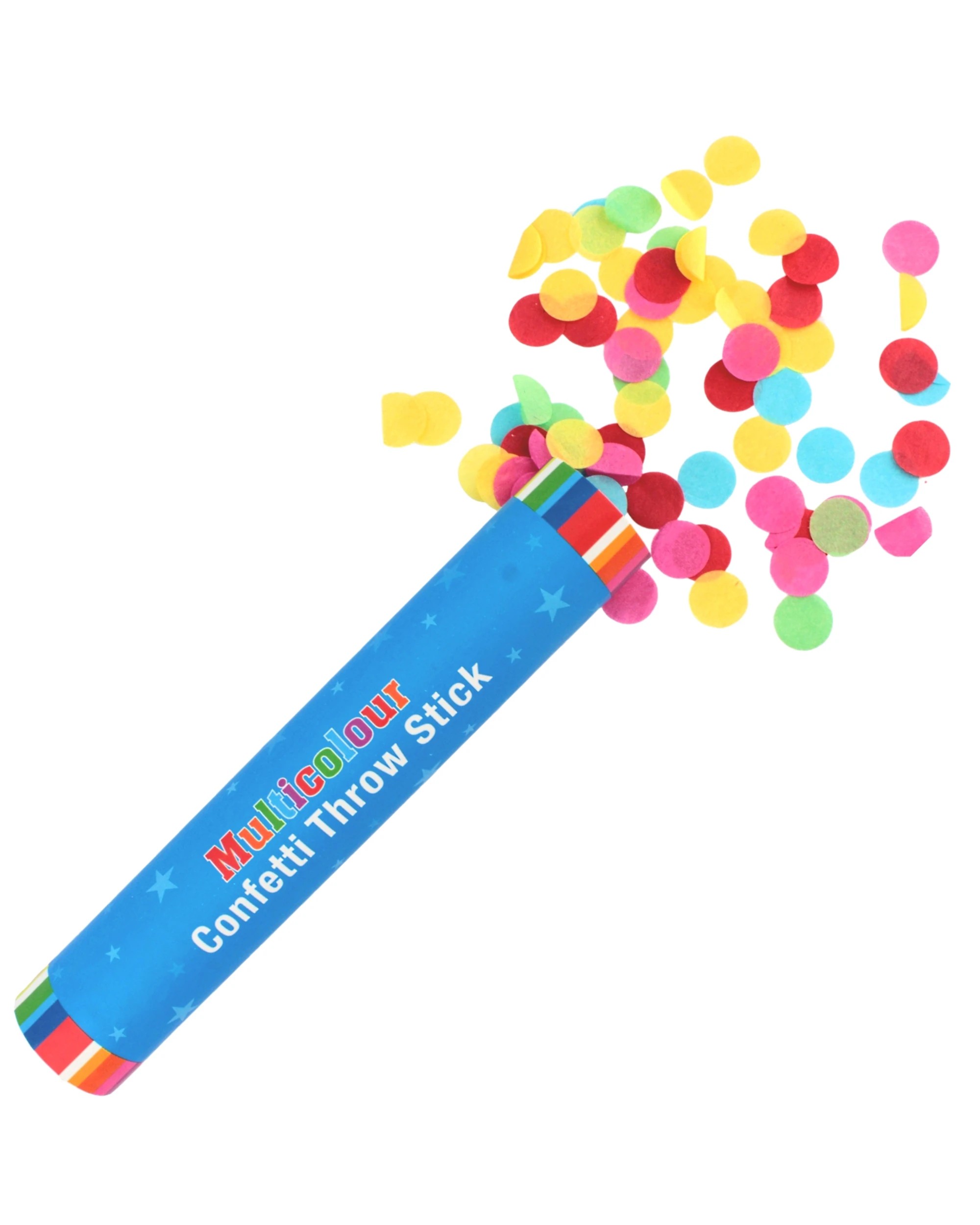 1 Artwrap Confetti Throw Stick 20cm - Multi, 1 of 2