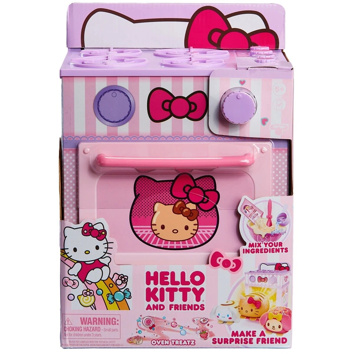 1 Cookeez Makery Hello Kitty and Friends Oven Playset - Assorted, 1 of 10