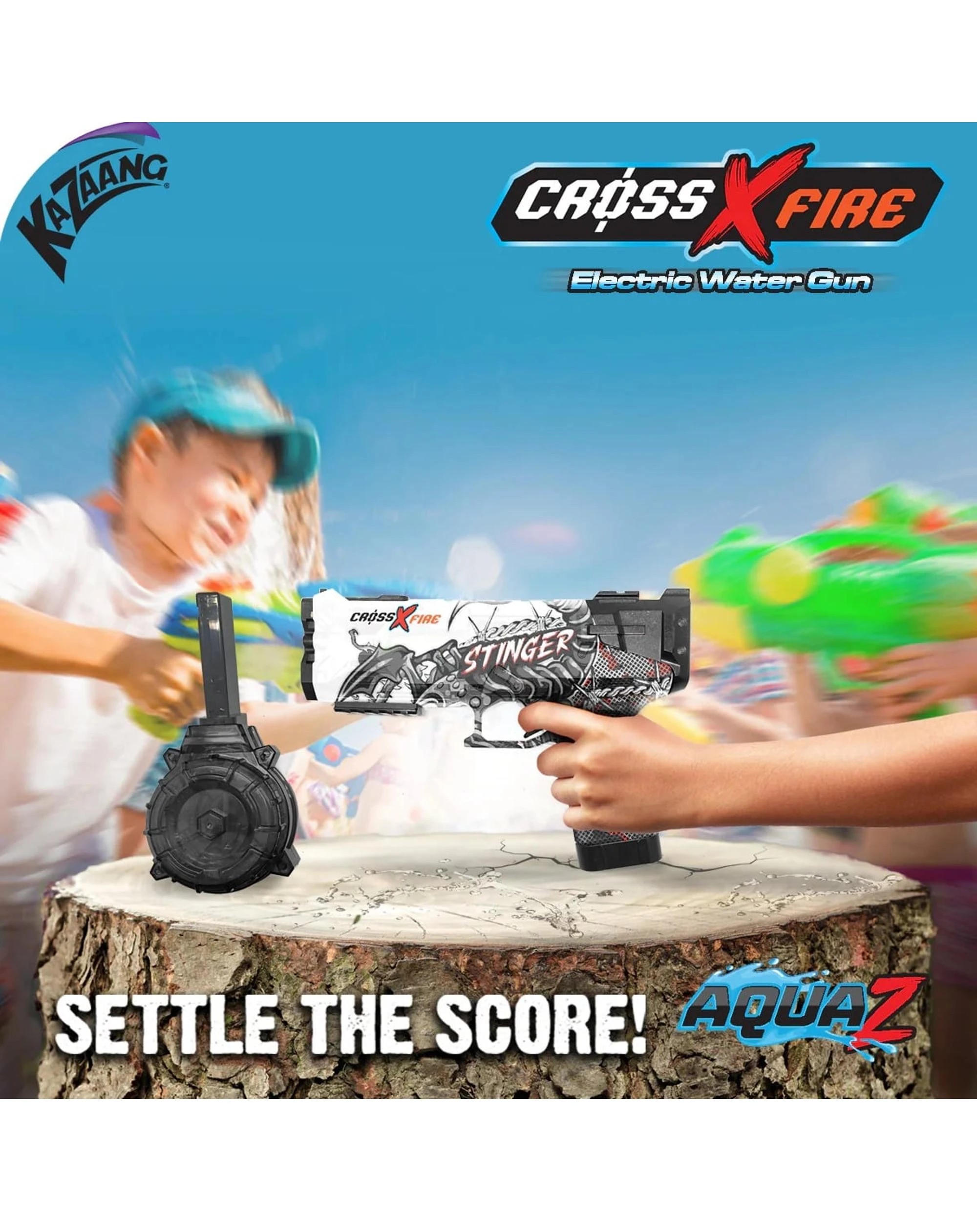 4 CrossXFire AquaZ Stinger Electric Water Gun, 4 of 5