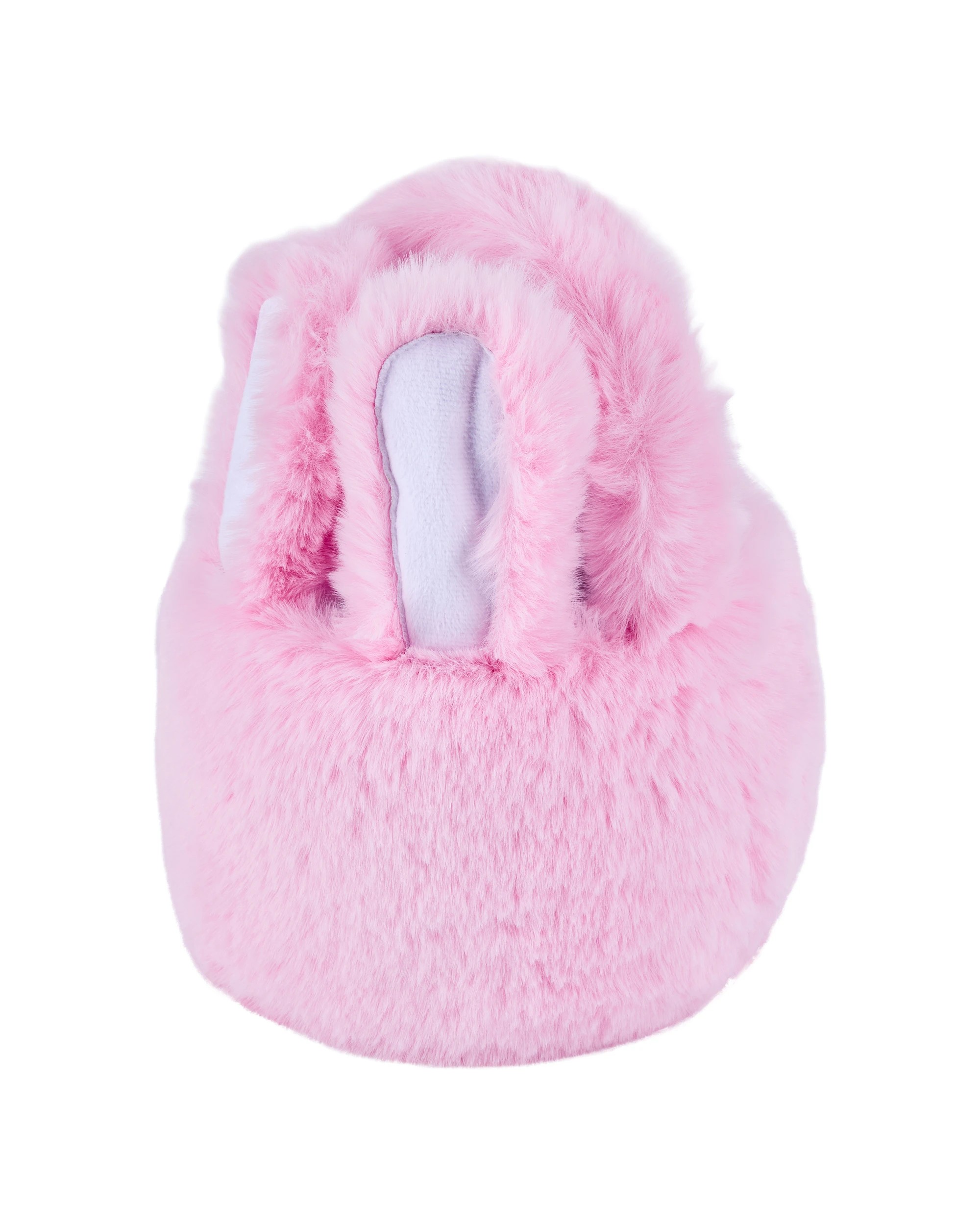 1 Plush Bunny Basket - Pink, 1 of 5