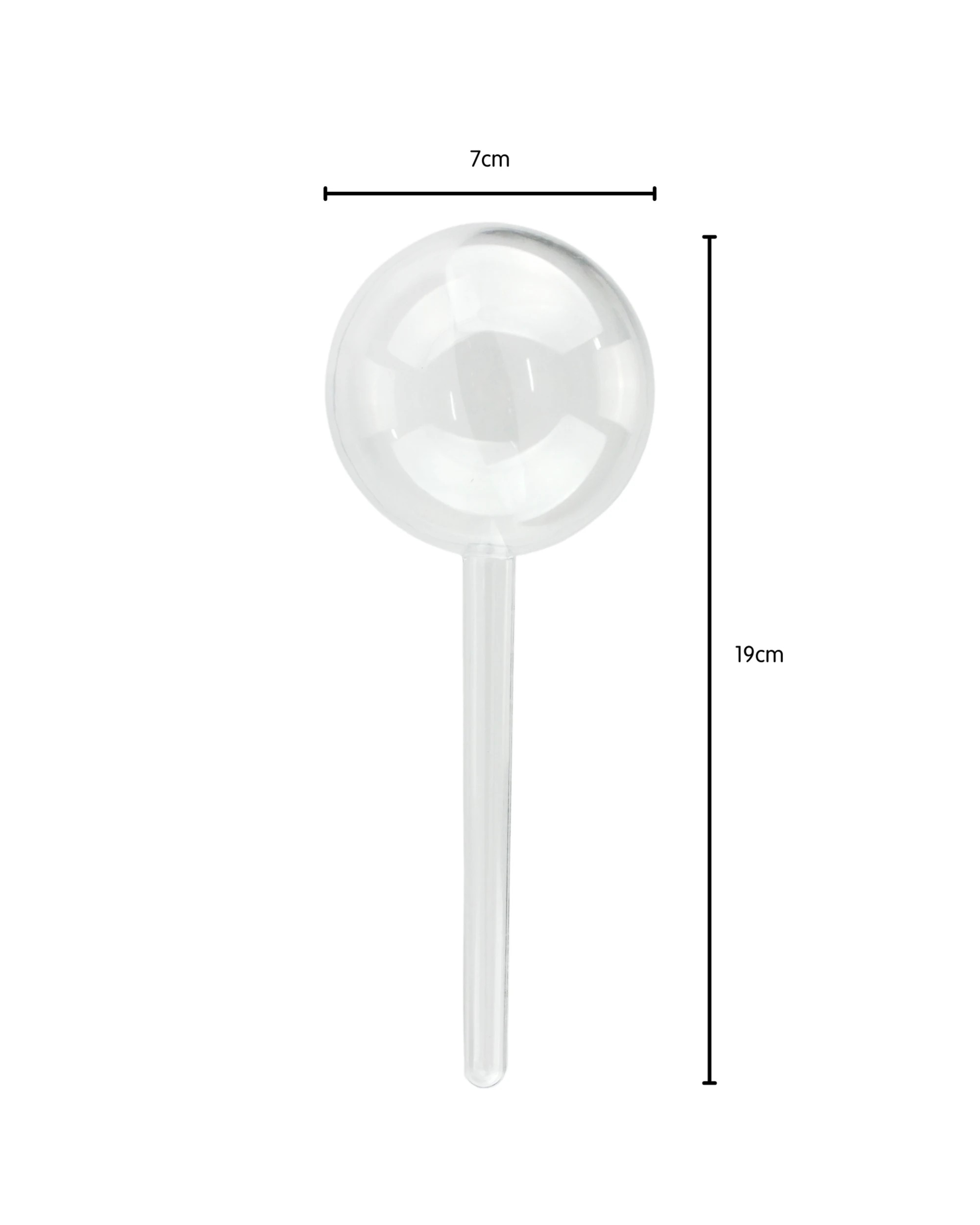 4 Partyrama Clear Plastic Fillable Lollipop, 4 of 5
