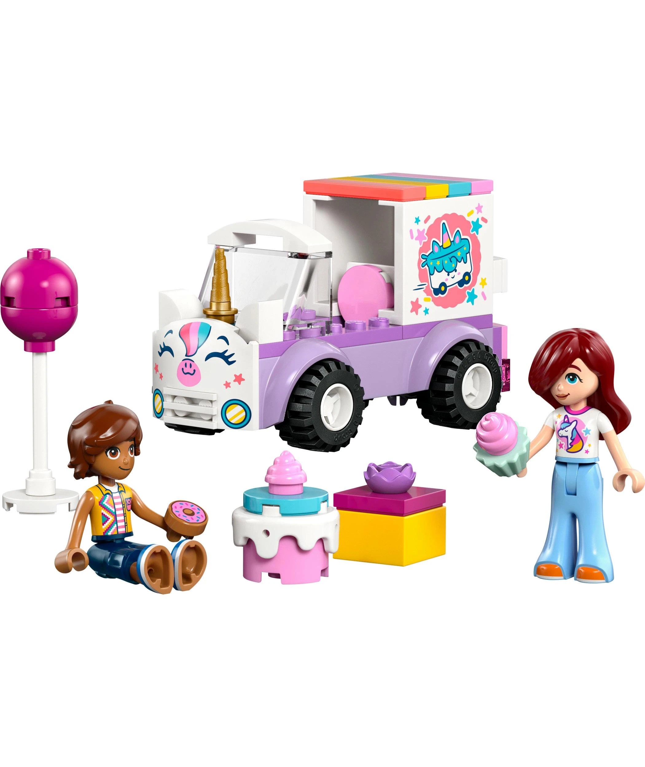 2 LEGO Friends Unicorn Cake Delivery Car 42675, 2 of 10