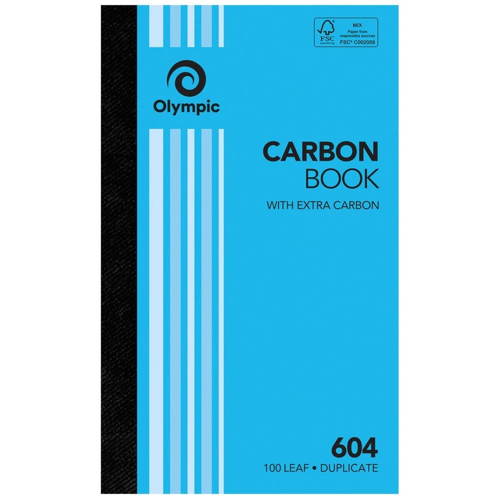 1 Olympic No.604 Duplicate Carbon Book, 1 of 2