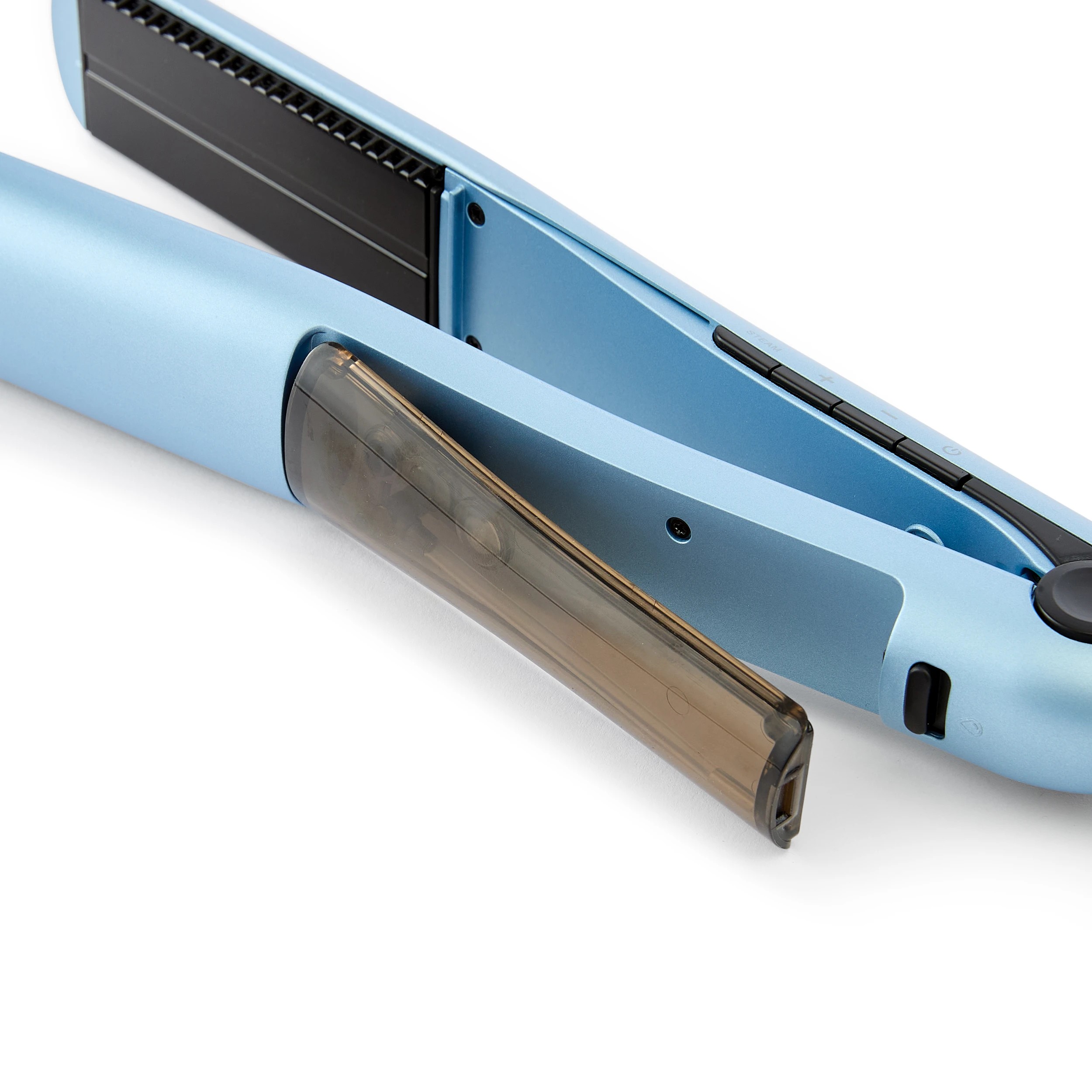 6 Steam Hair Straightener - Blue, 6 of 10