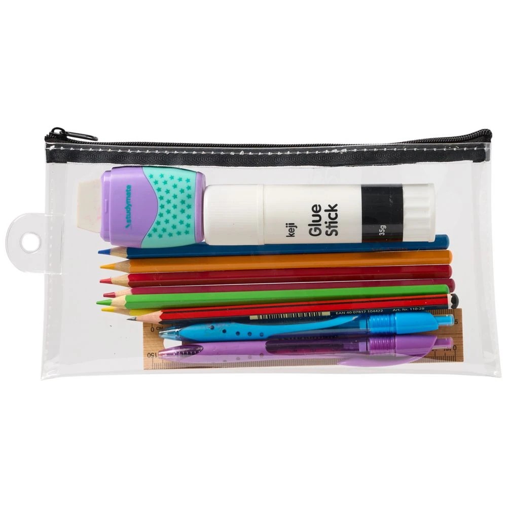 2 Studymate Pencil Case Clear 228x118mm, 2 of 2