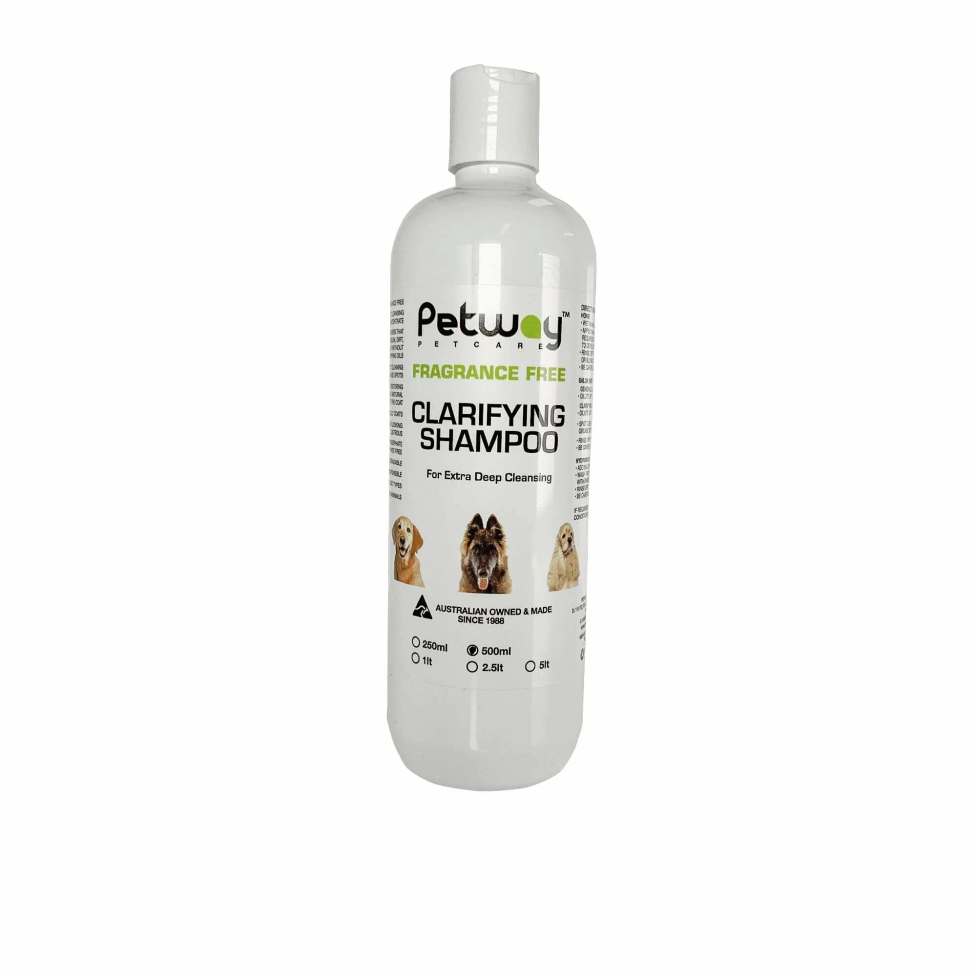 1 Petway Petcare Fragrae Free Clarifying Shampoo 250ml, 1 of 1