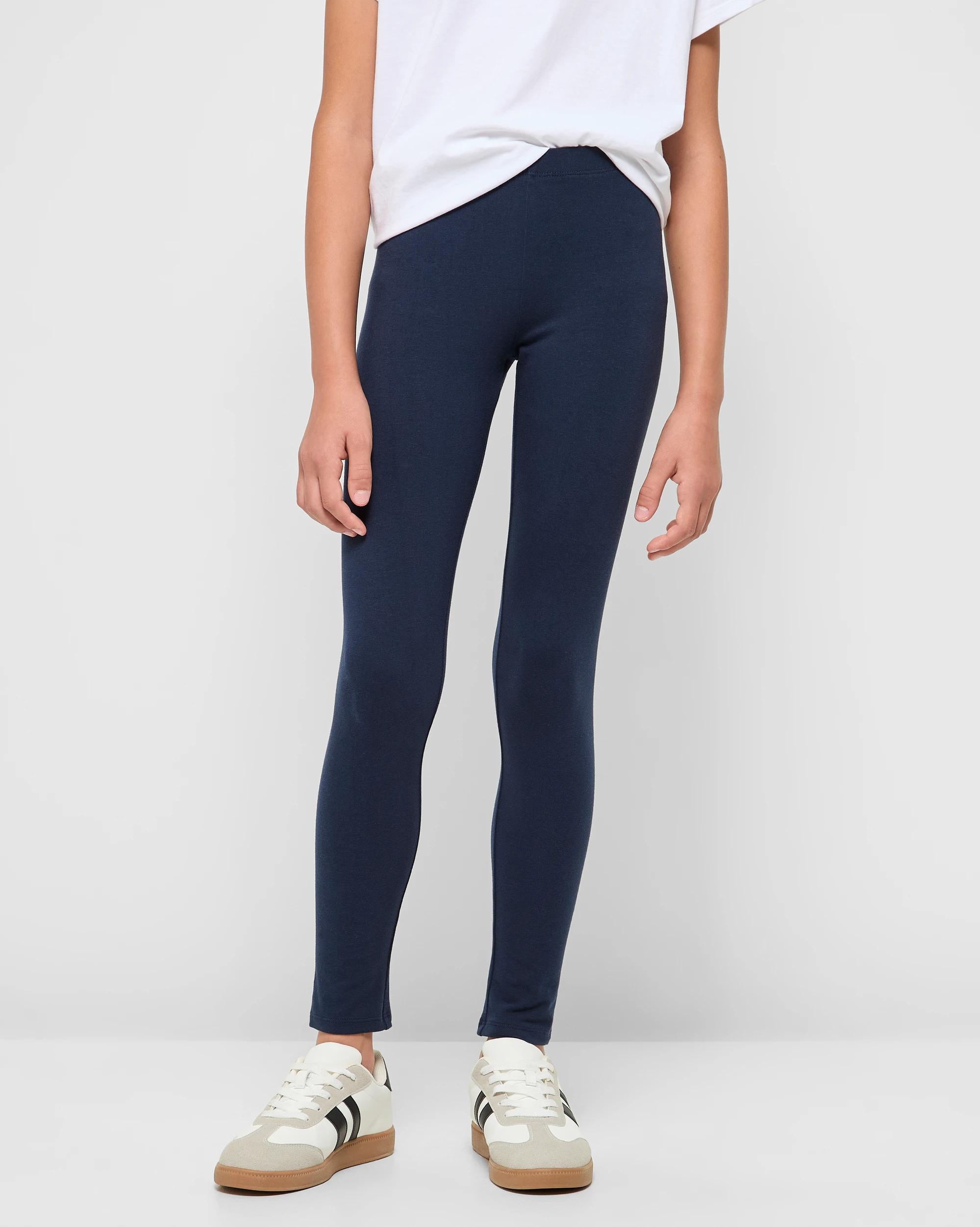 1 Target Australian Cotton Basic Leggings NAVY, 1 of 7