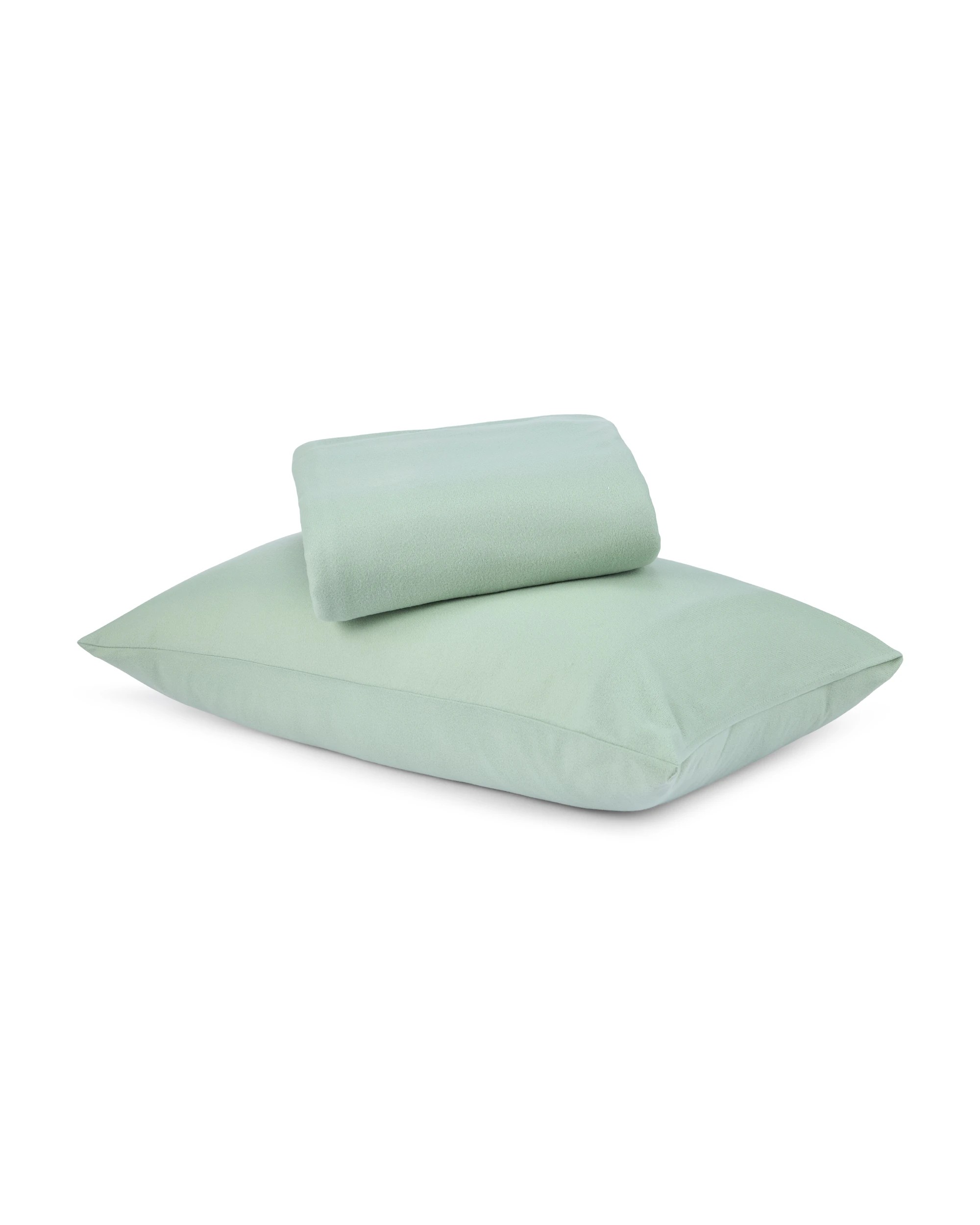 1 Soft Touch Sheet Set - Single Bed, Sage, 1 of 7