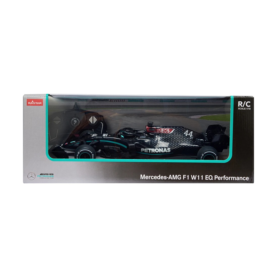 8 Rastar R/C 1:18 Mercedes-AMG F1 W11 EQ Performance Car, 8 of 8