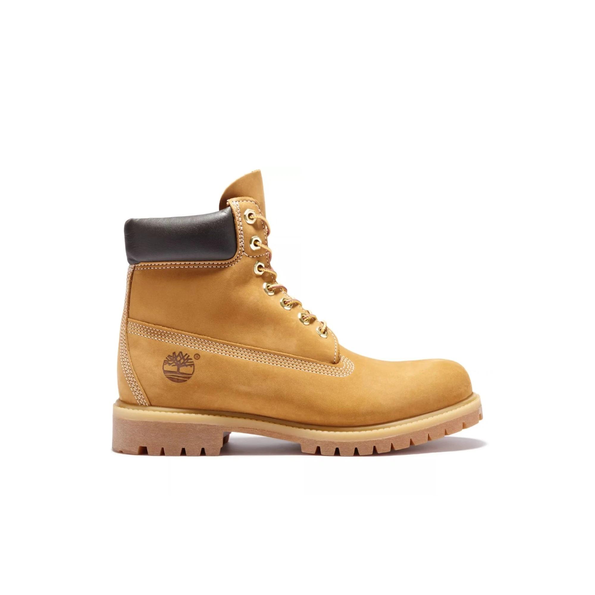 1 Timberland Men's 6-Inch Premium Waterproof Boots - Wheat, US 11 WHEAT, 1 of 4