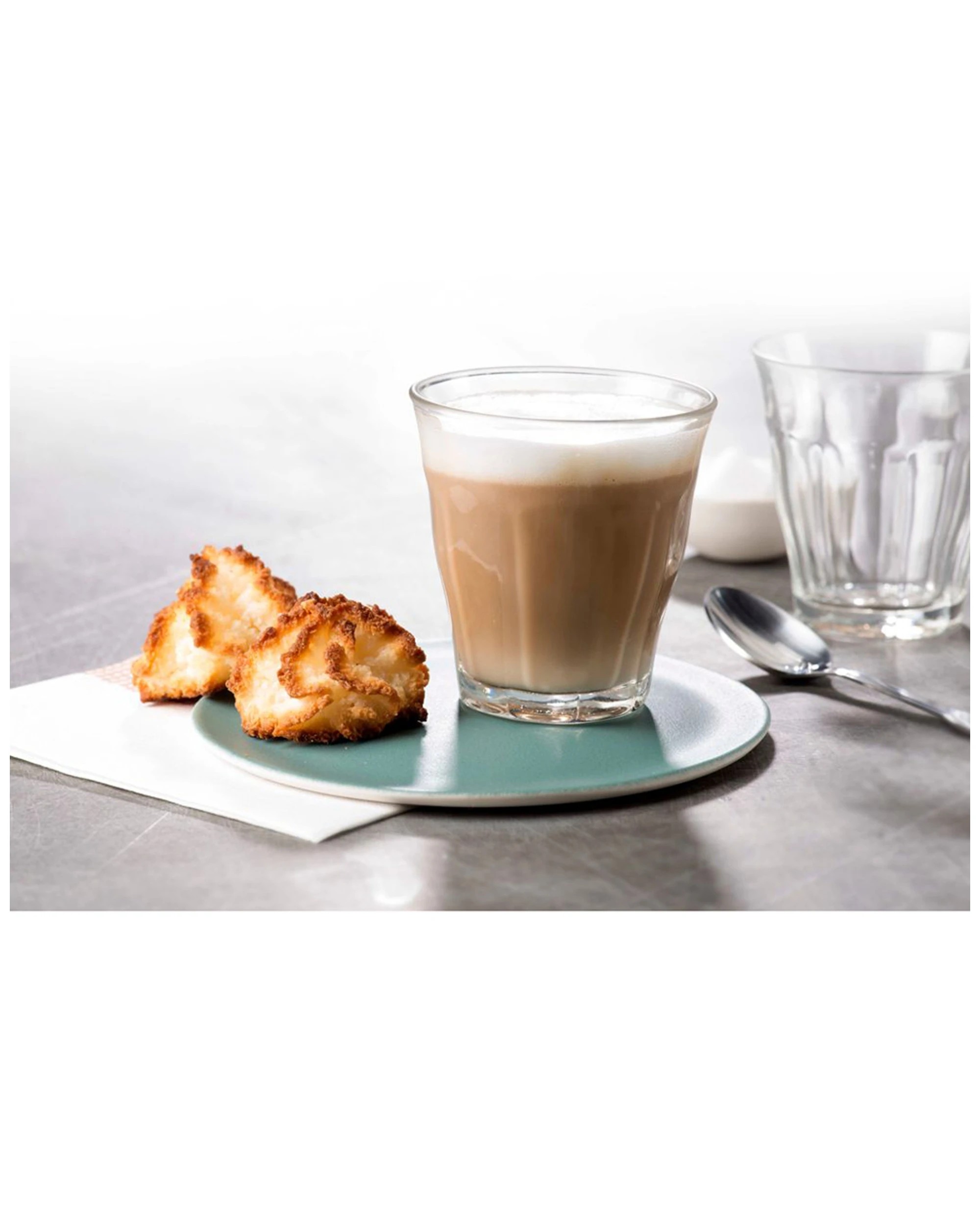 8 Duralex 6 Pack Picardie Flared Tumblers 250ml Tempered Glassware For Everyday - Plain, 8 of 9