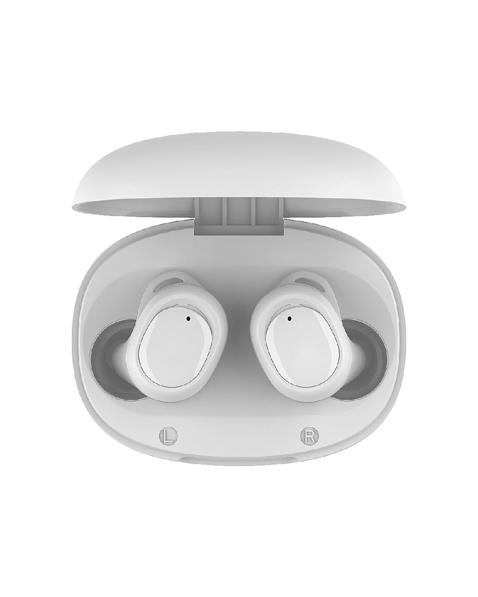 3 Sansai TWS Earbuds Bluetooth 5.1 True Wireless with Charging Case 6x5 cm - White, 3 of 4