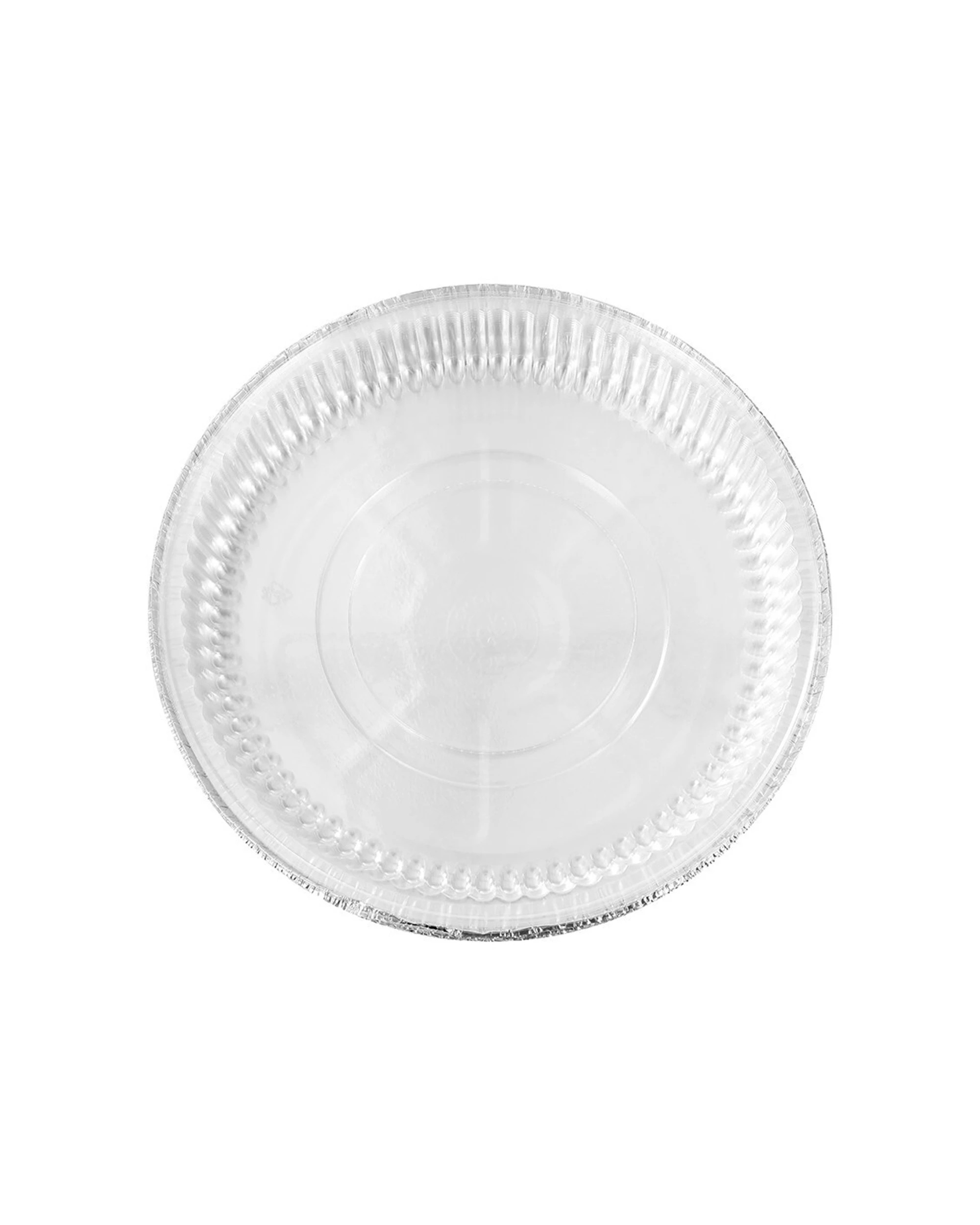 5 Lemon & Lime 4x 8PC Baking Foil Tray Round With Plastic Lid 23x4.5cm - Silver, 5 of 6