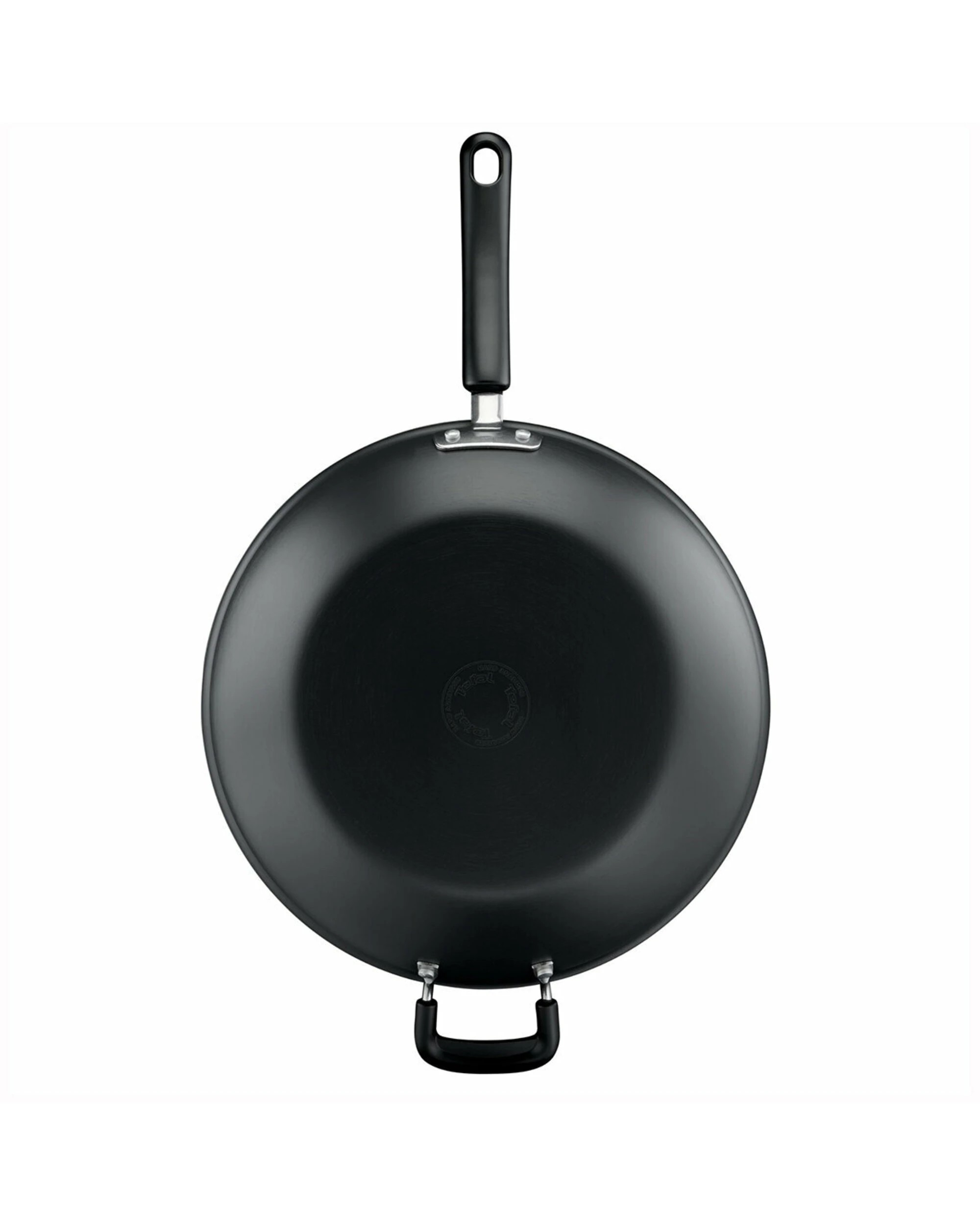 3 Tefal Specialty Hard Anodised Non-Stick Wok 32cm with Lid, 3 of 4
