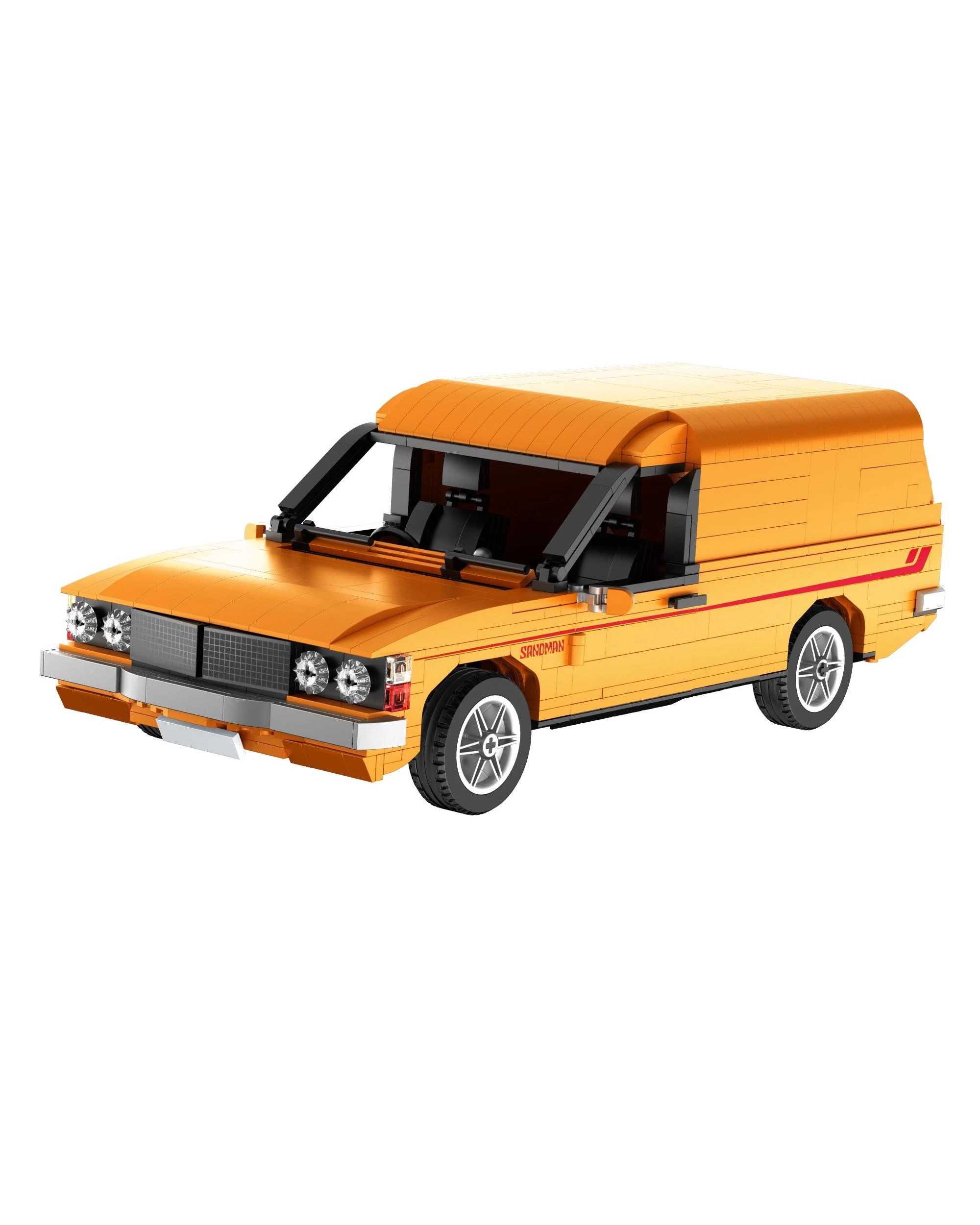 2 iM.Master Mechanical Master Limited Edition Holden HZ Sandman Orange 1037 Piece Model Kit - 1974 - Orange, 2 of 7