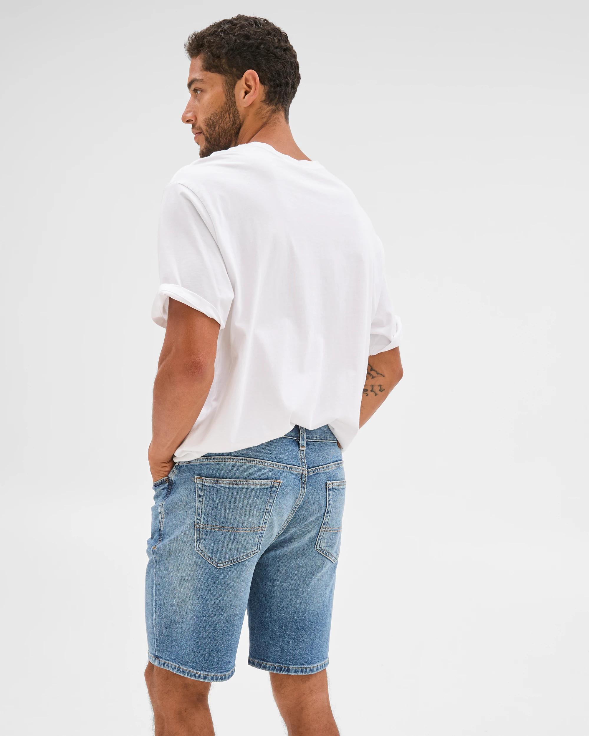 6 Target Denim Shorts MID BLUE, 6 of 6