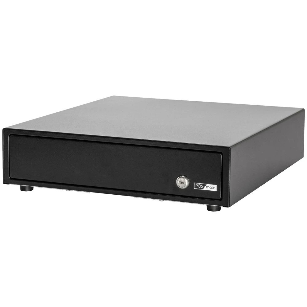 3 POS-mate Cash Drawer Push to Open Classic Black, 3 of 6