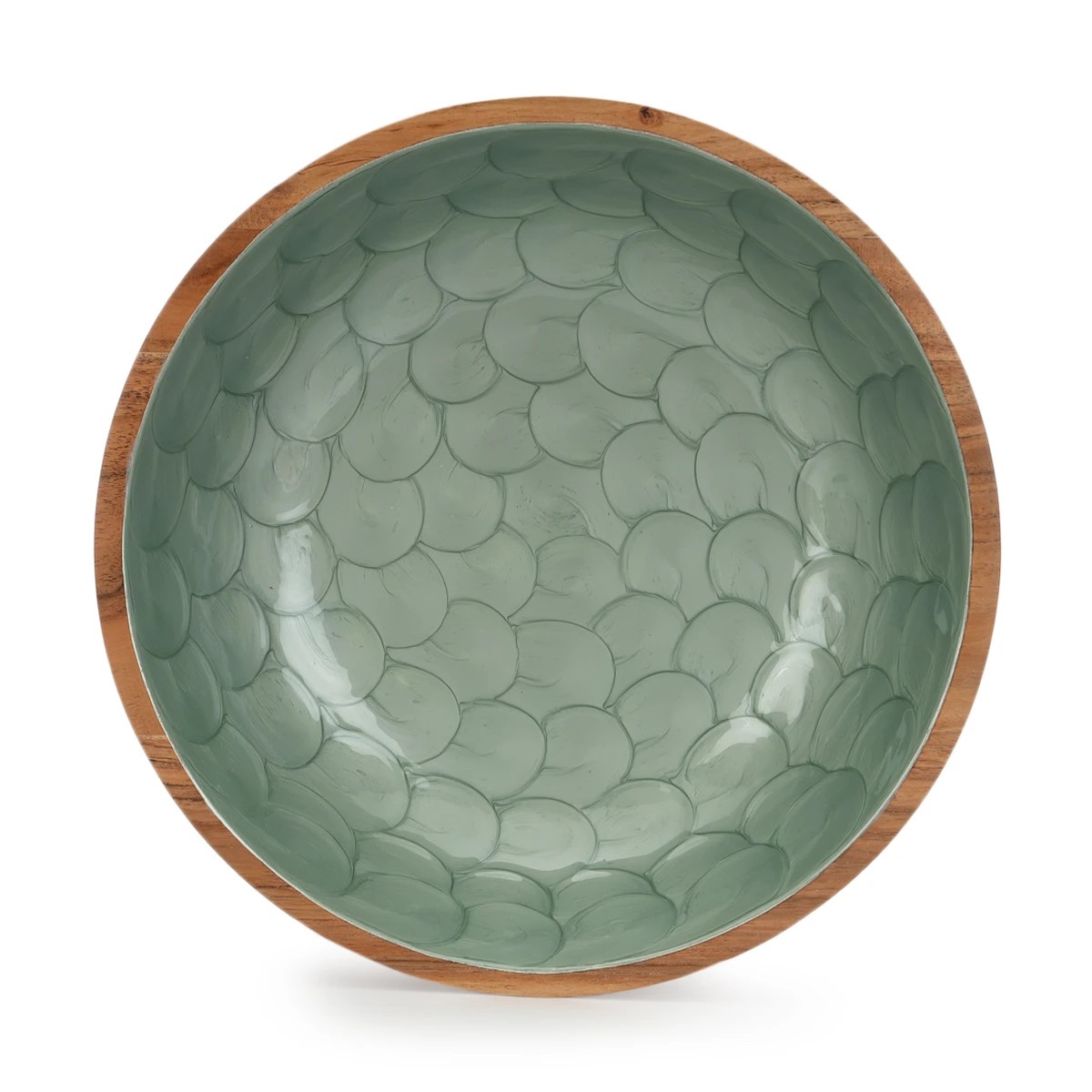 5 Sage Enamel Bowl, 5 of 6