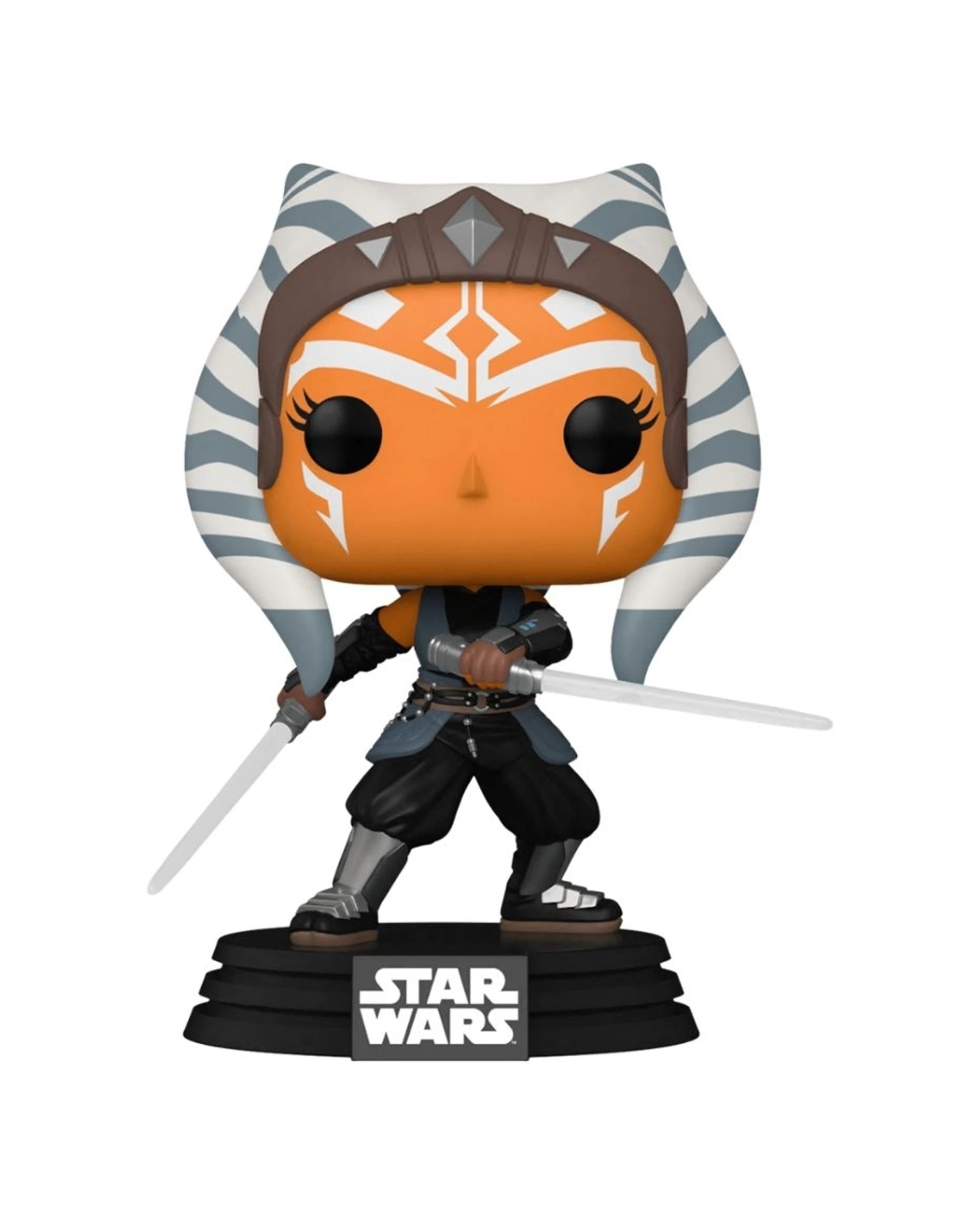 1 Pop Vinyl Figurine Star Wars Mandalorian - Ahsoka With Lightsabers 10cm - Multi, 1 of 3