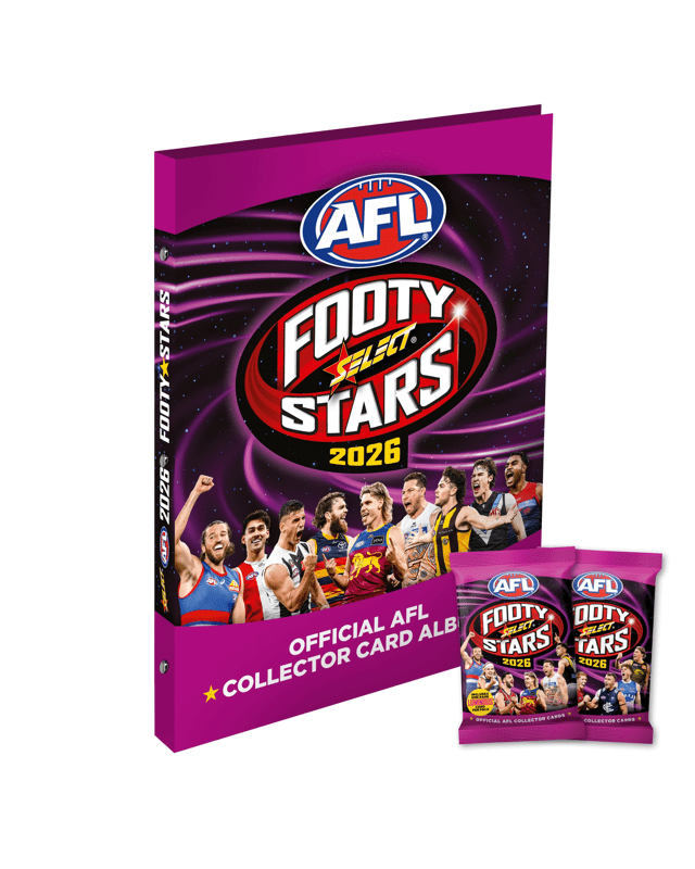 Official Select 2026 AFL Footy Stars Collector Binder A
