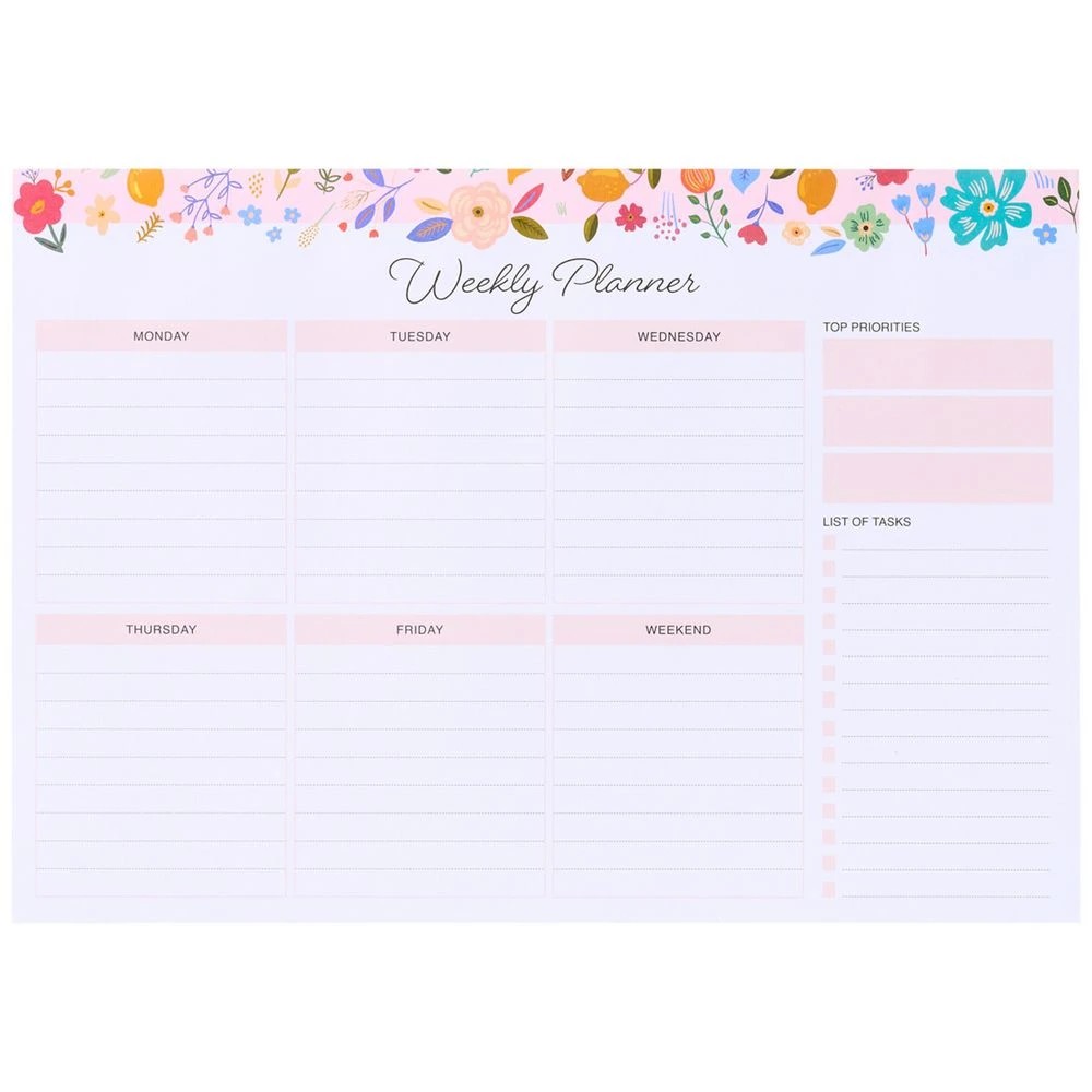 2 Otto A4 Weekly Planner Pad 50 Sheets, 2 of 2