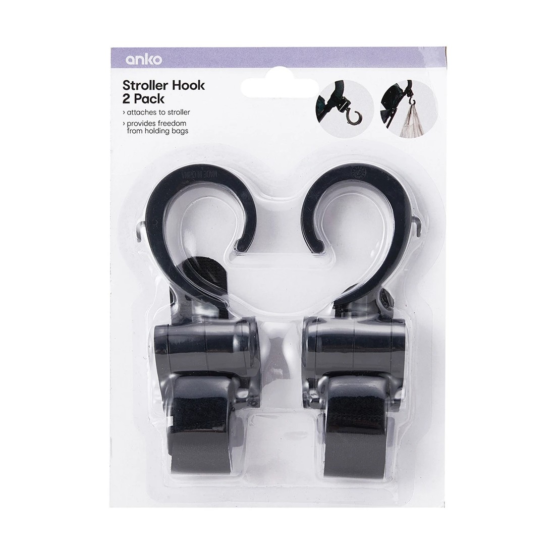 7 2 Pack Stroller Hook, 7 of 7