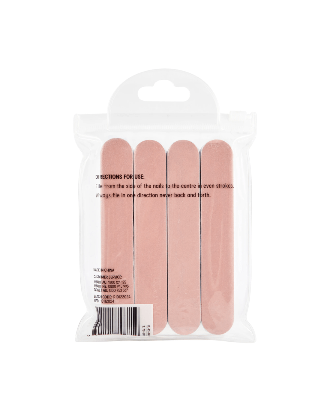 3 OXX Cosmetics 20 Piece Nail File Set - Peach, 3 of 3